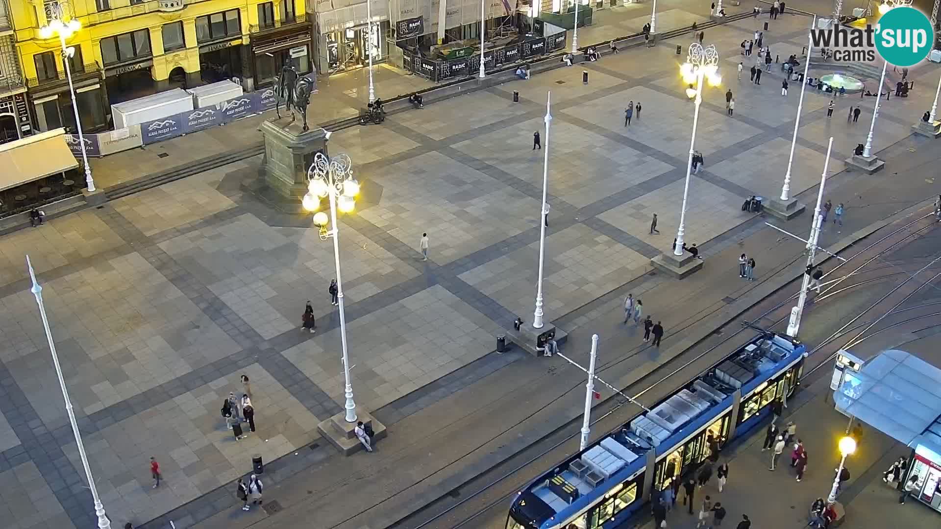 Ban Jelačić live cam Zagreb – Hotel Dubrovnik