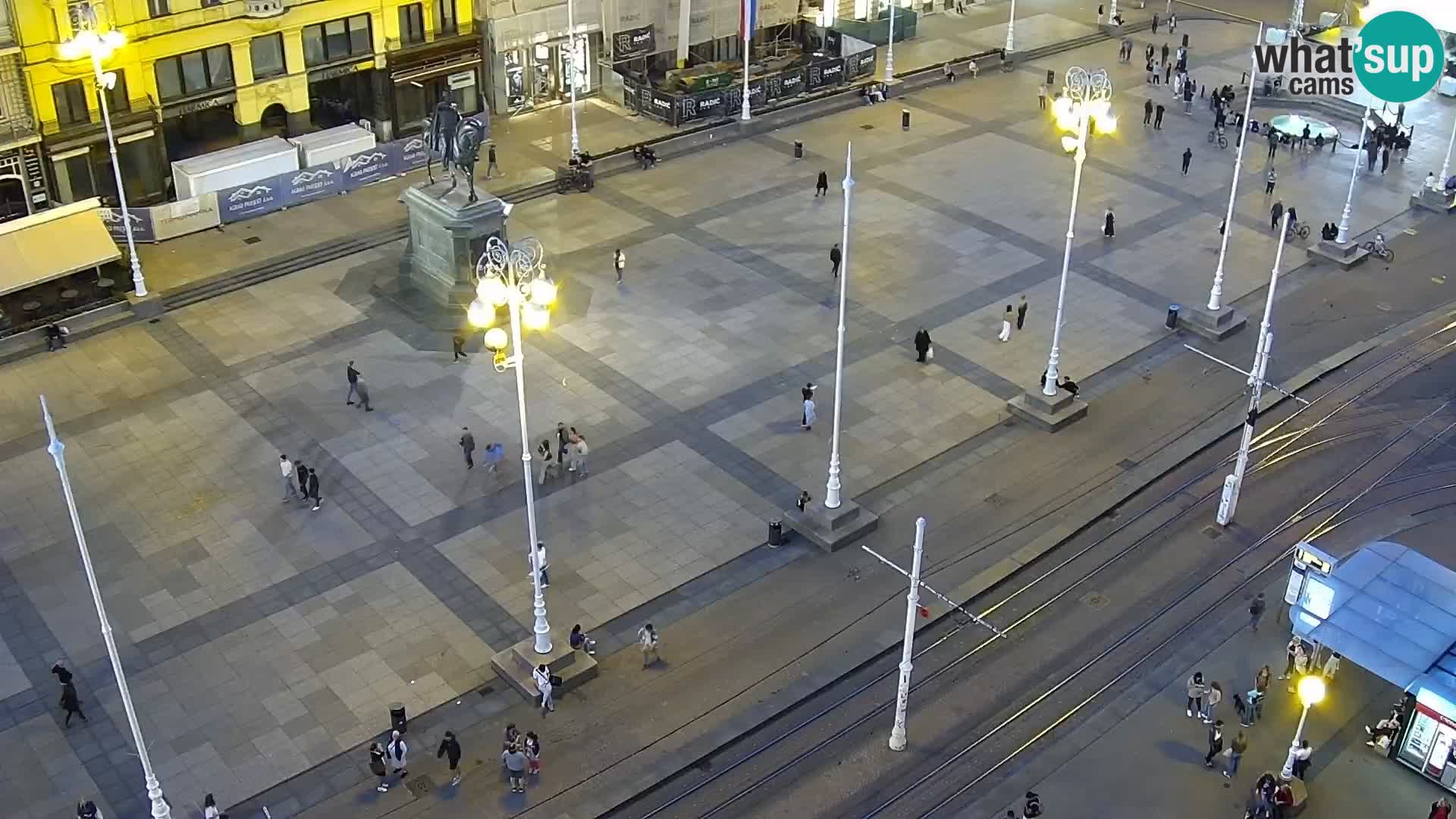 Ban Jelačić live cam Zagreb – Hotel Dubrovnik