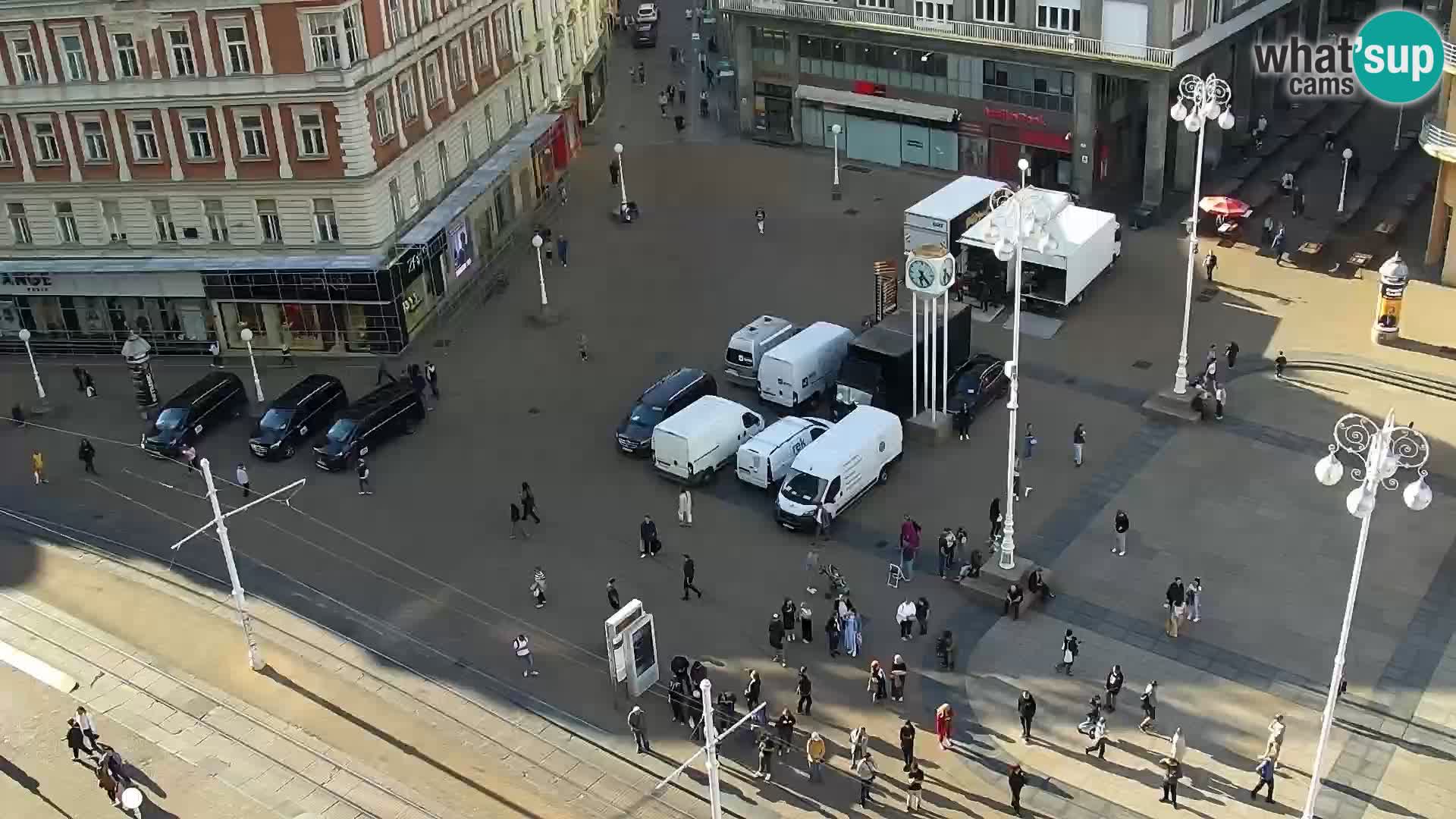 Ban Jelačić live cam Zagreb – Hotel Dubrovnik