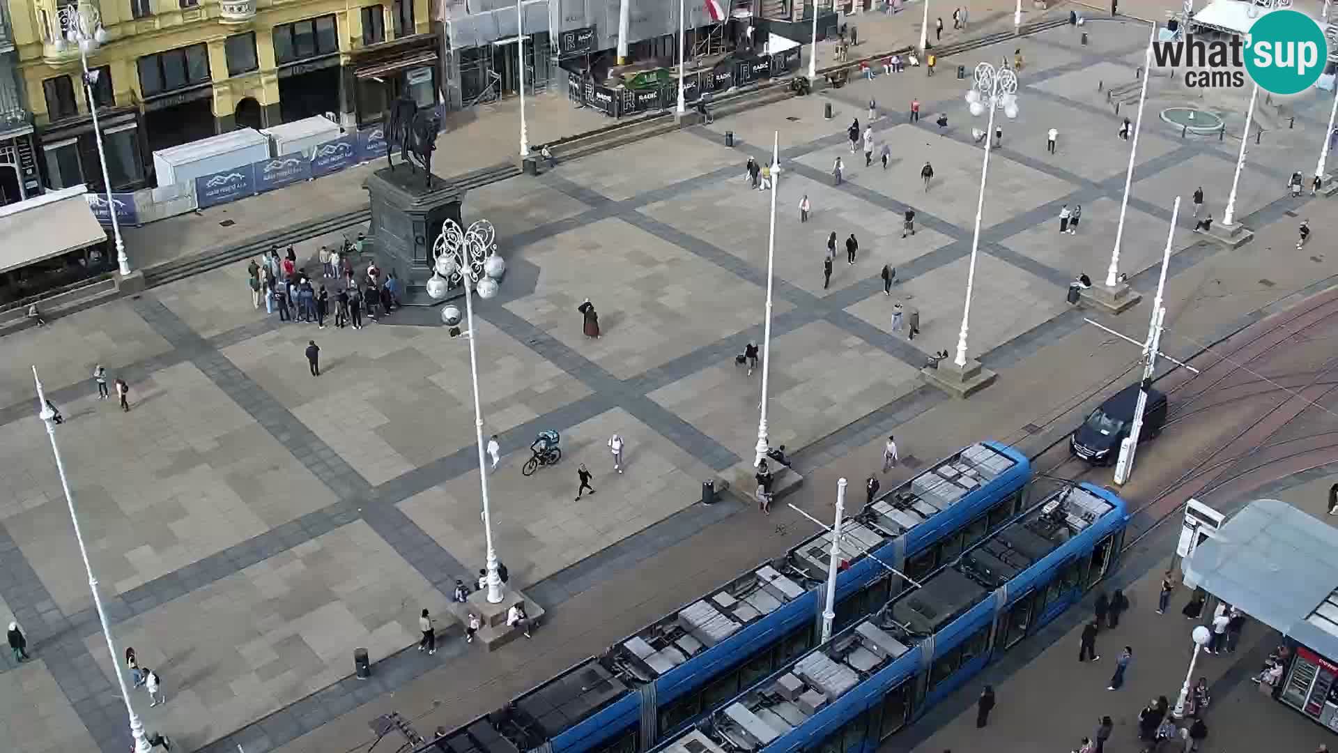 Ban Jelačić live cam Zagreb – Hotel Dubrovnik