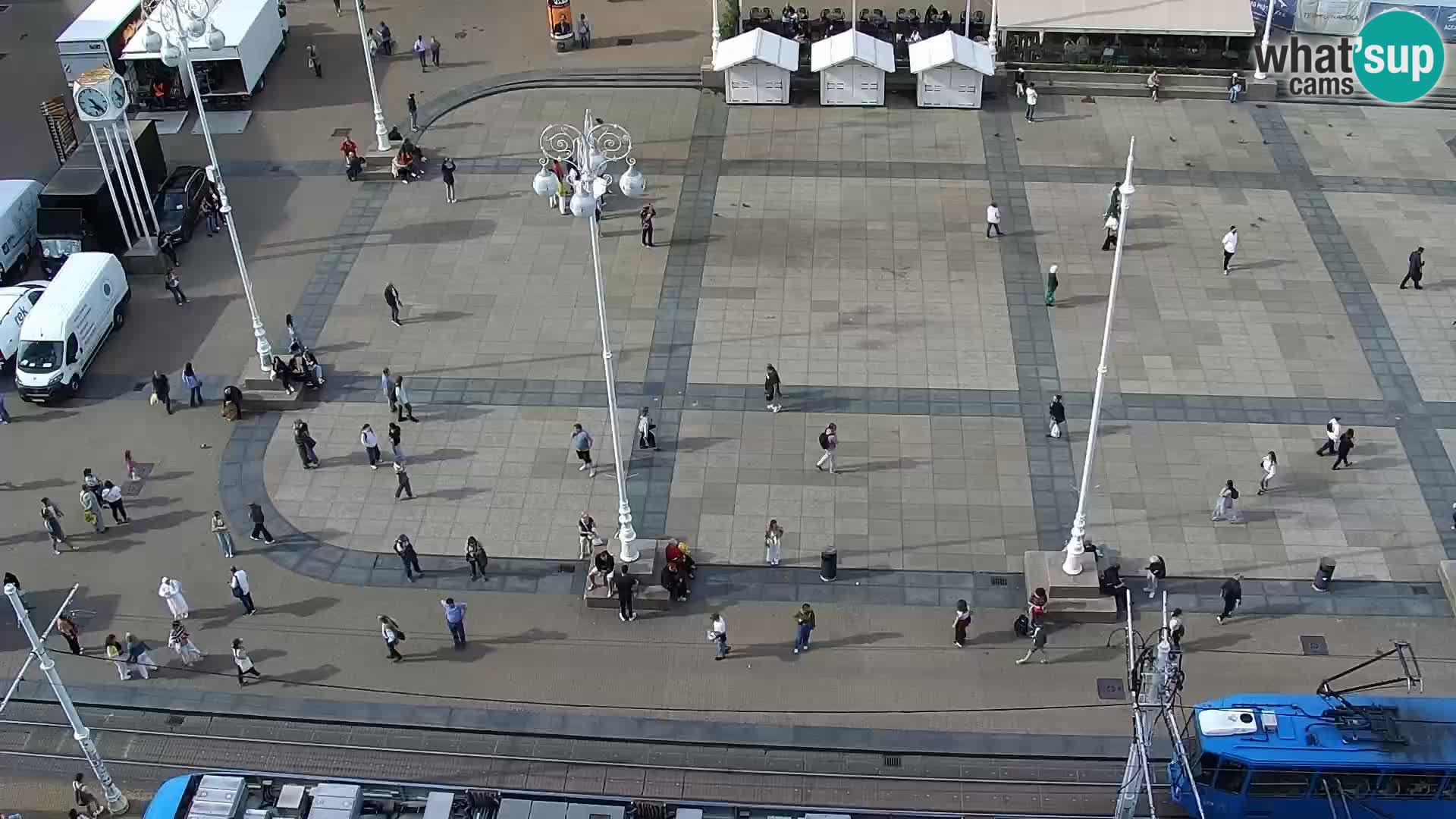 Ban Jelačić Platz  Live webcam Zagreb – Hotel Dubrovnik