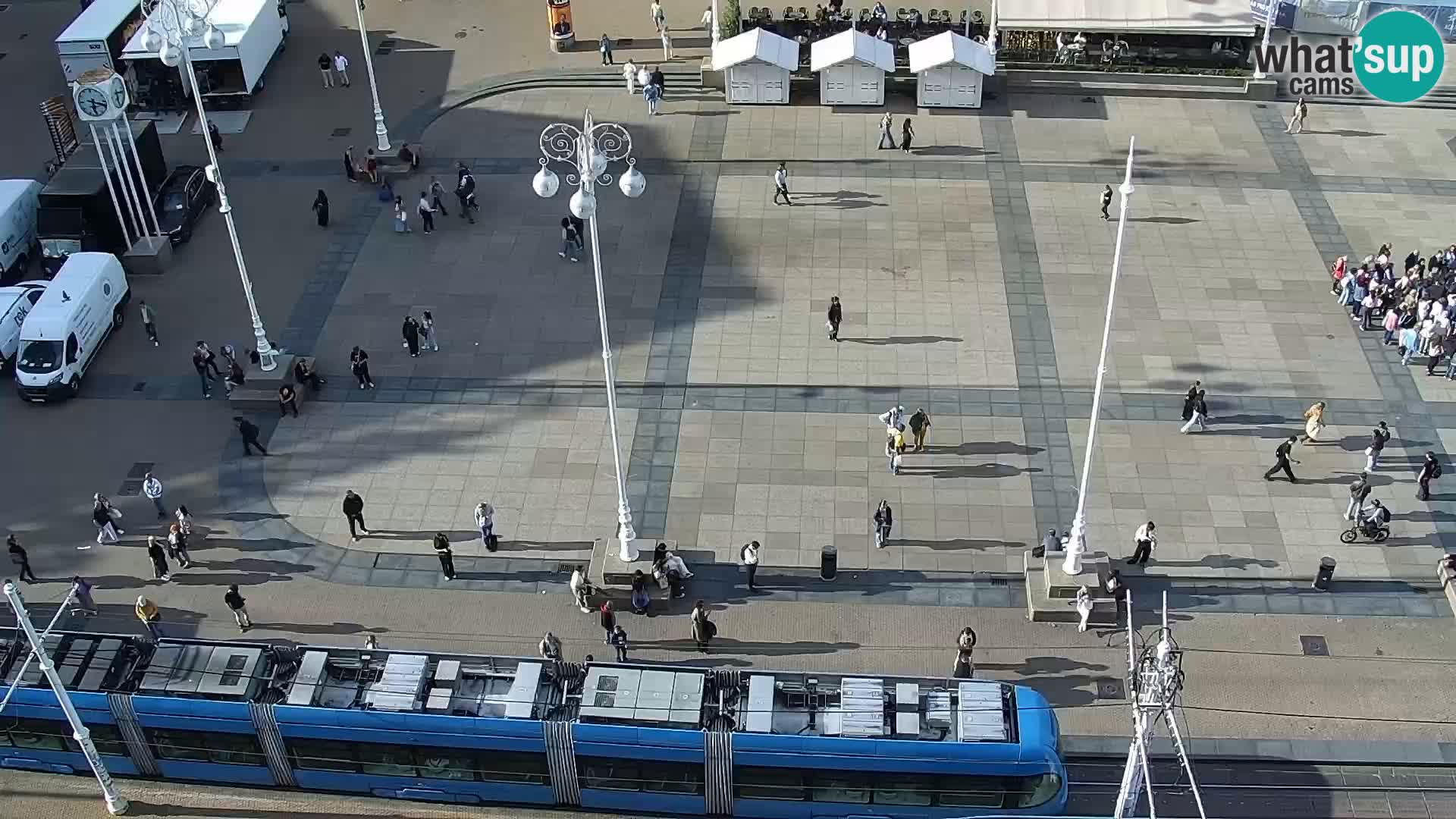 Plaza Ban Jelačić camera en vivo Zagreb – Hotel Dubrovnik