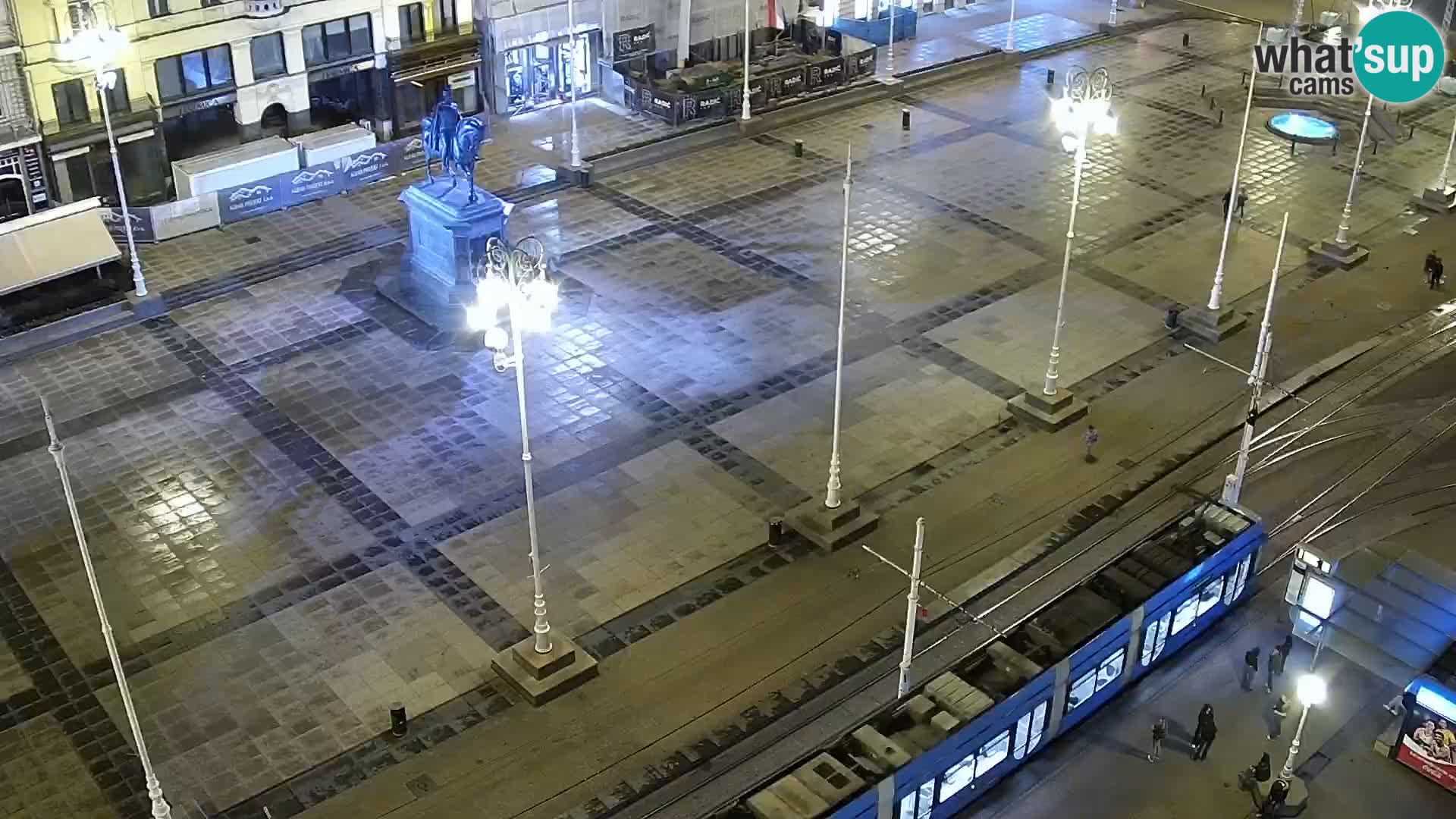 LIVE Webcam Zagreb Hotel Dubrovnik | Ban Jelačić square