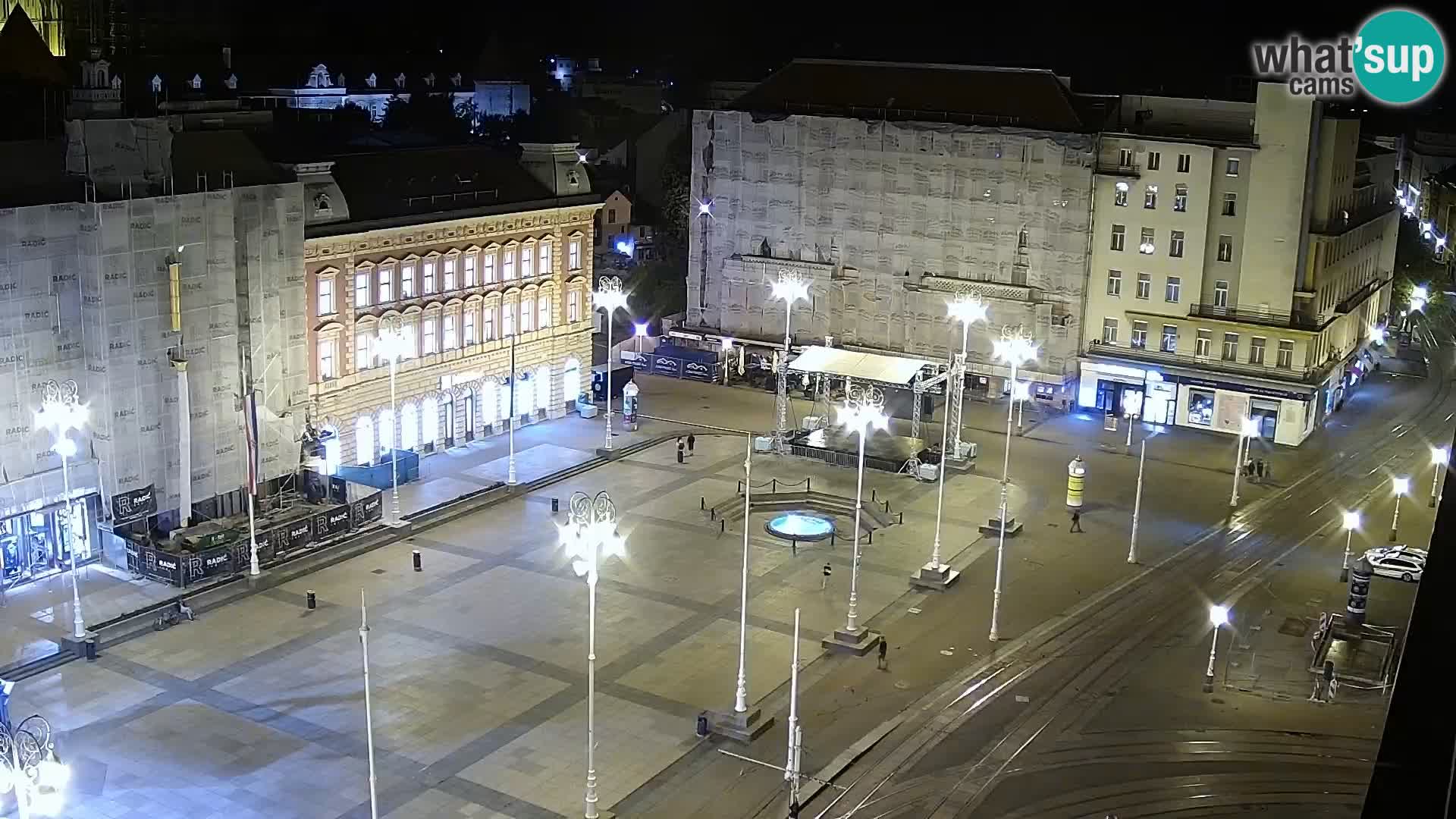 LIVE Webcam Zagreb Hotel Dubrovnik | Ban Jelačić square