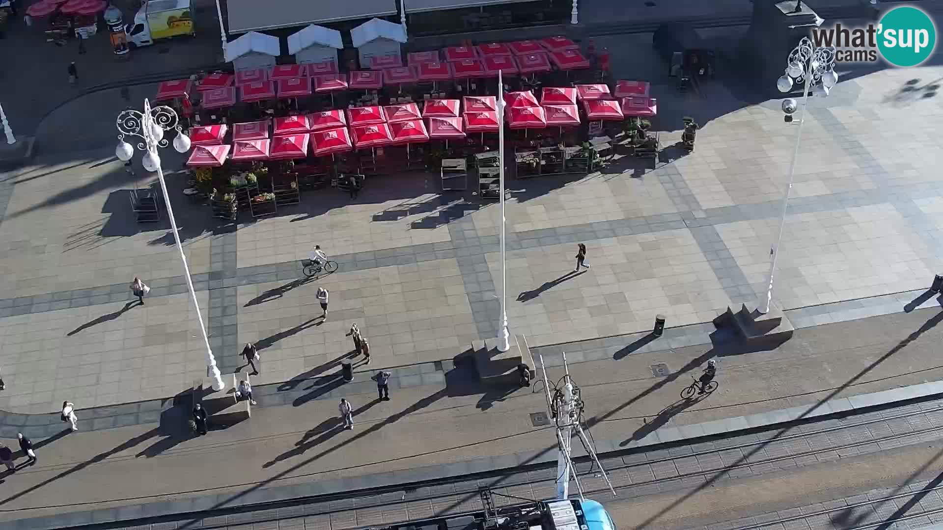 Ban Jelačić live cam Zagreb – Hotel Dubrovnik