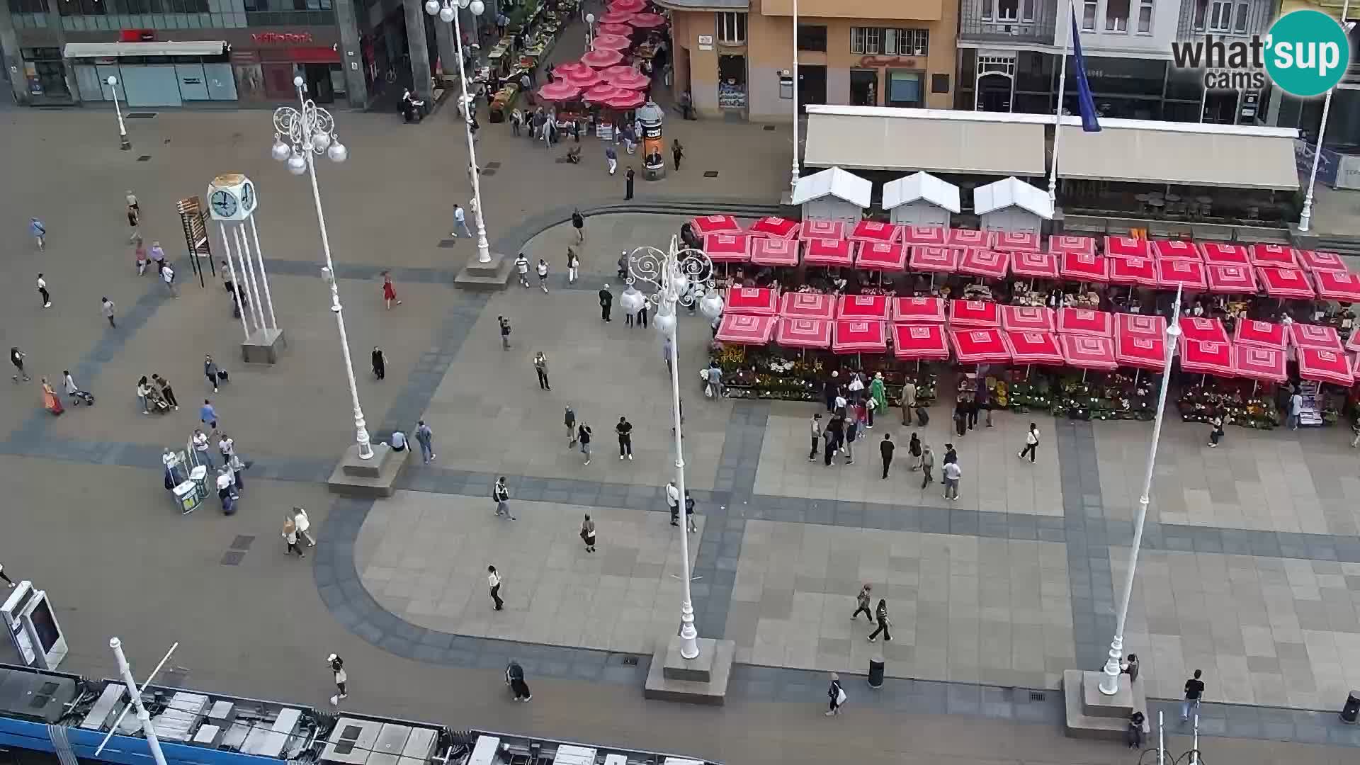Ban Jelačić live cam Zagreb – Hotel Dubrovnik