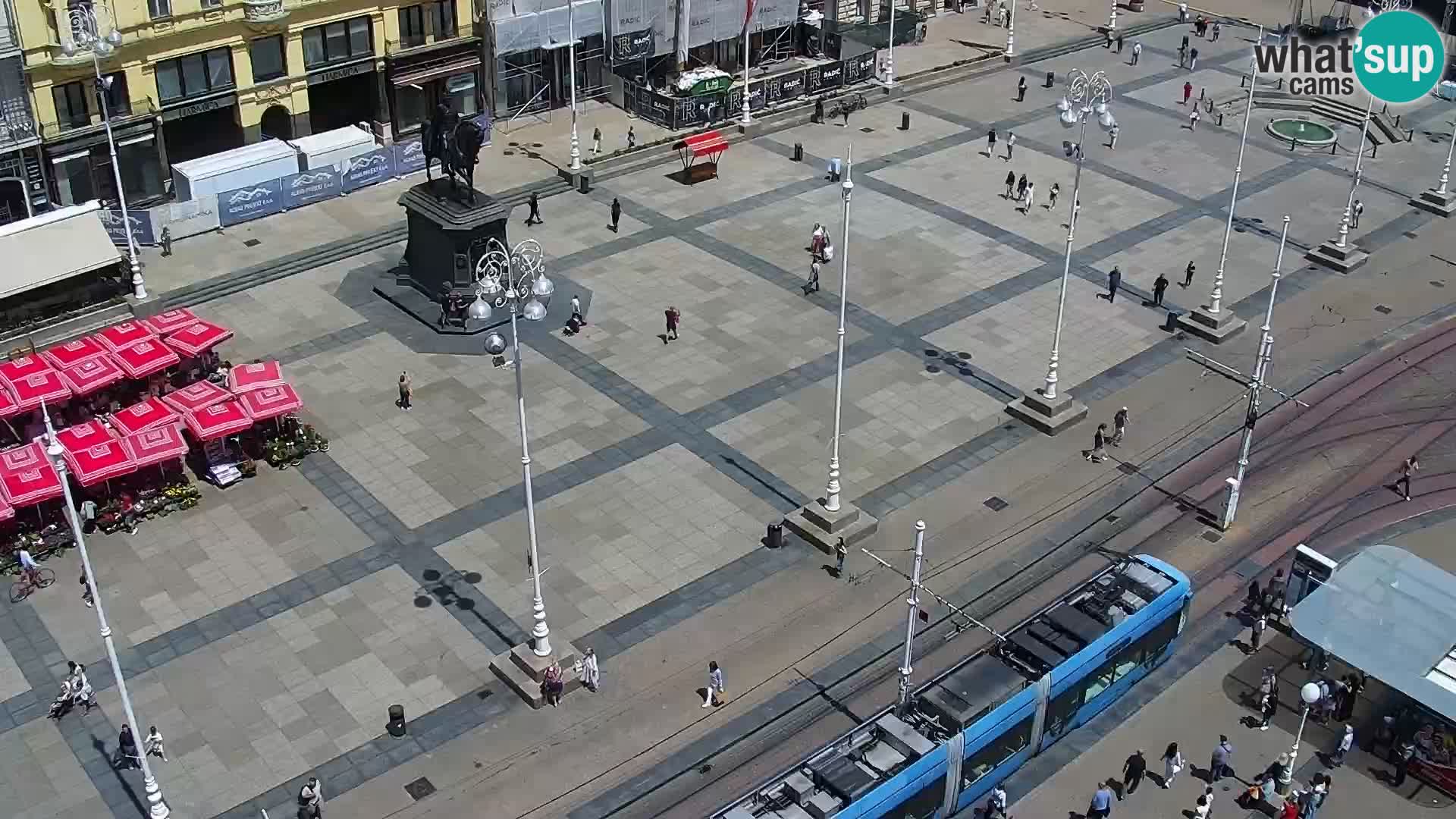 Ban Jelačić live cam Zagreb – Hotel Dubrovnik