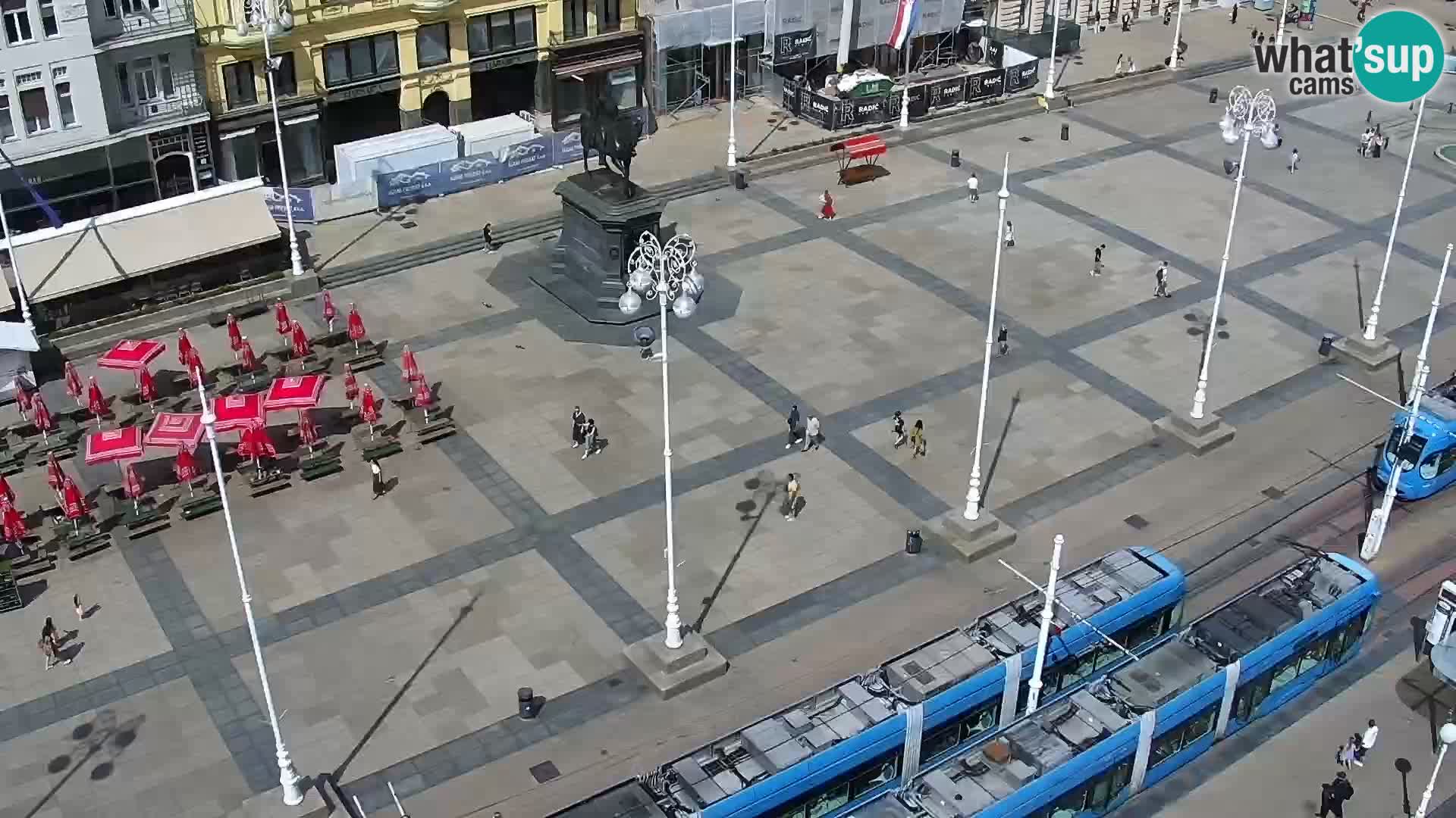 Ban Jelačić live cam Zagreb – Hotel Dubrovnik