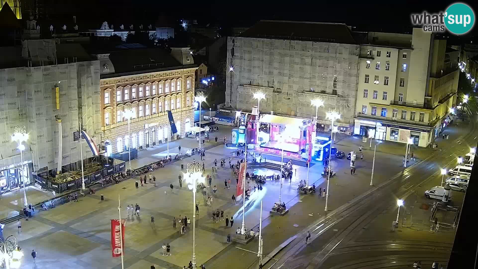 Ban Jelačić live cam Zagreb – Hotel Dubrovnik