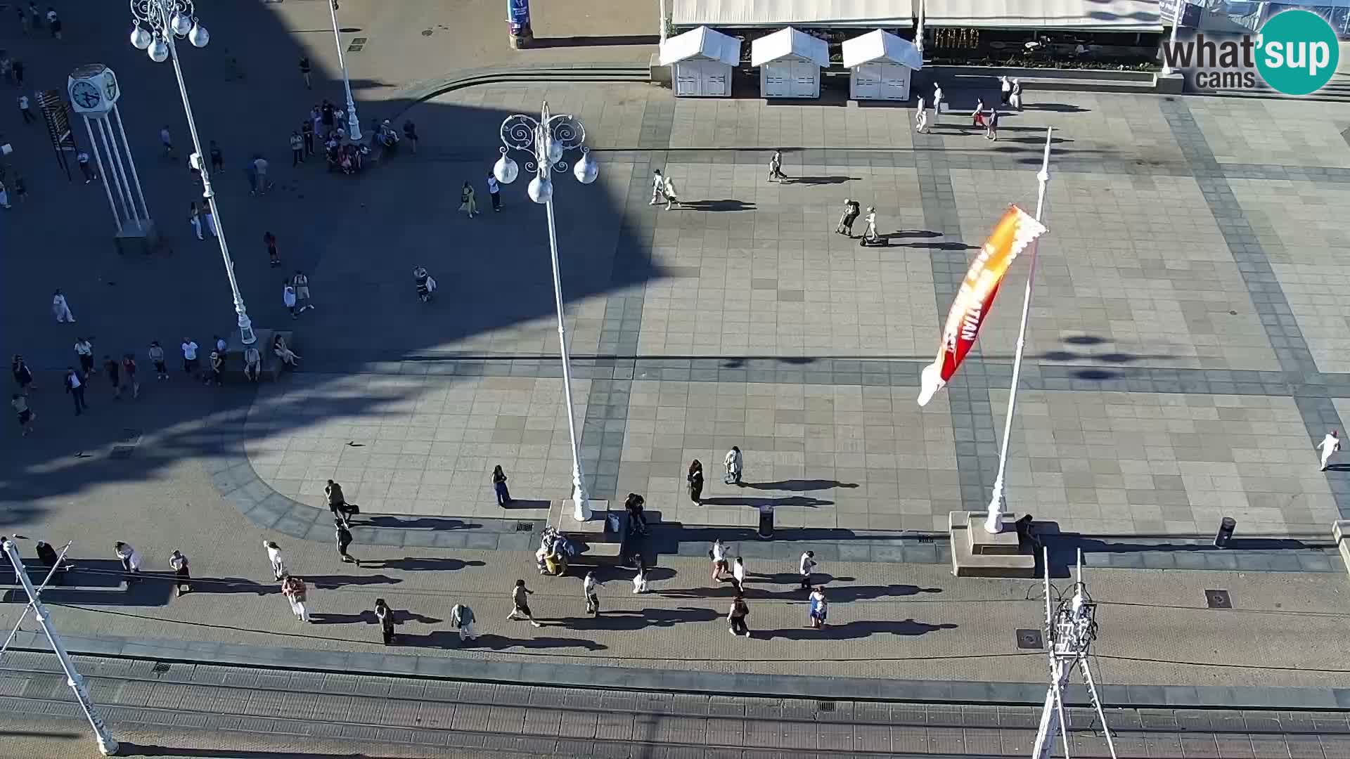 Plaza Ban Jelačić camera en vivo Zagreb – Hotel Dubrovnik