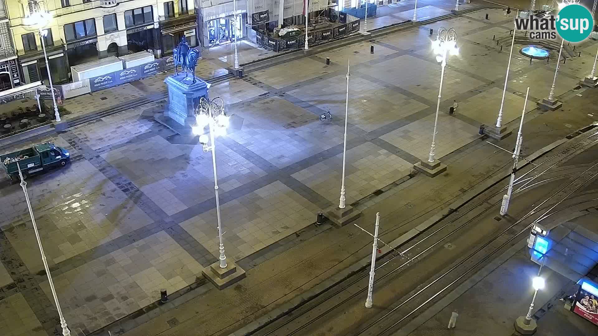 LIVE Webcam Zagreb Hotel Dubrovnik | Ban Jelačić square