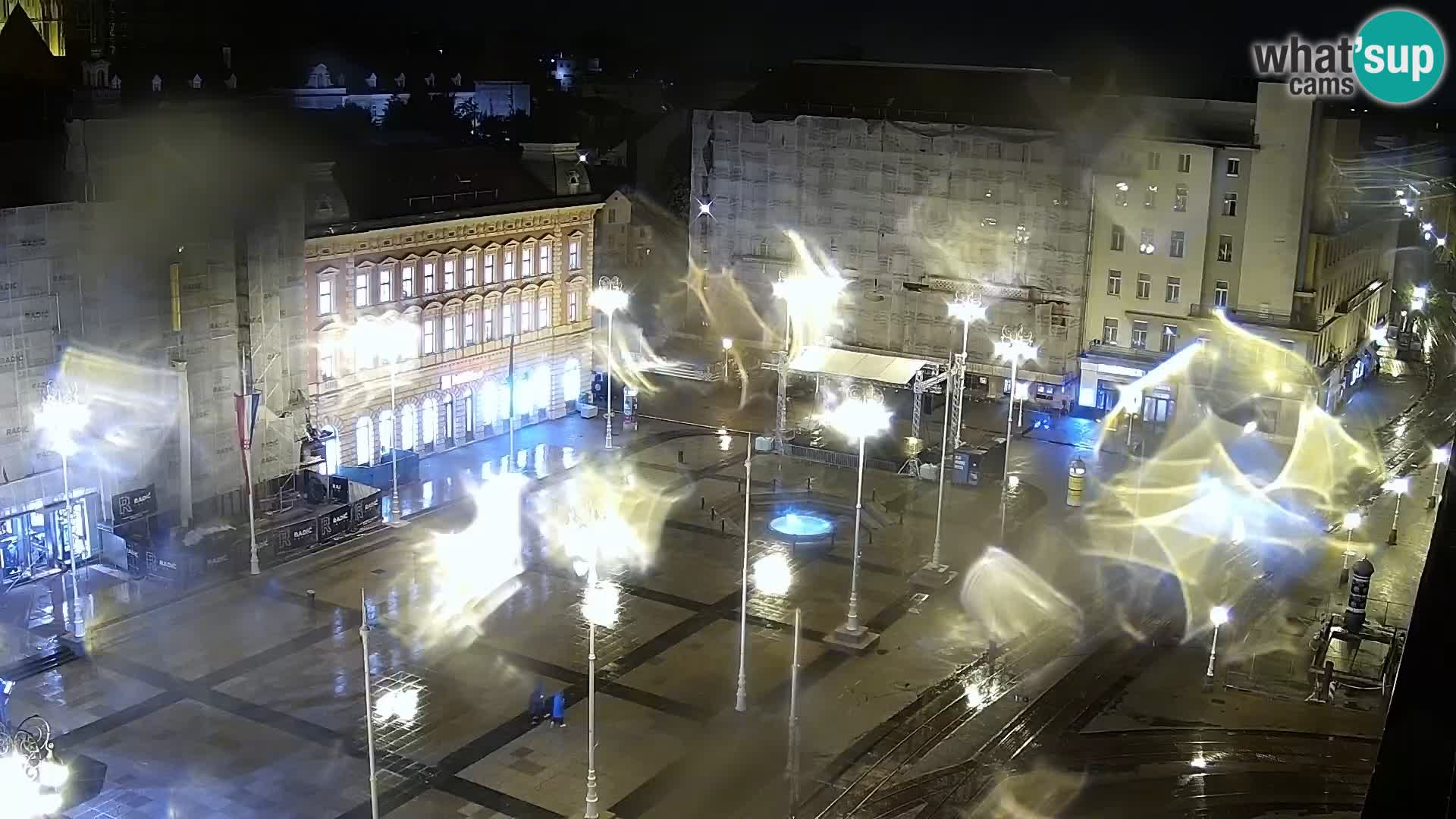 LIVE Webcam Zagreb Hotel Dubrovnik | Ban Jelačić square