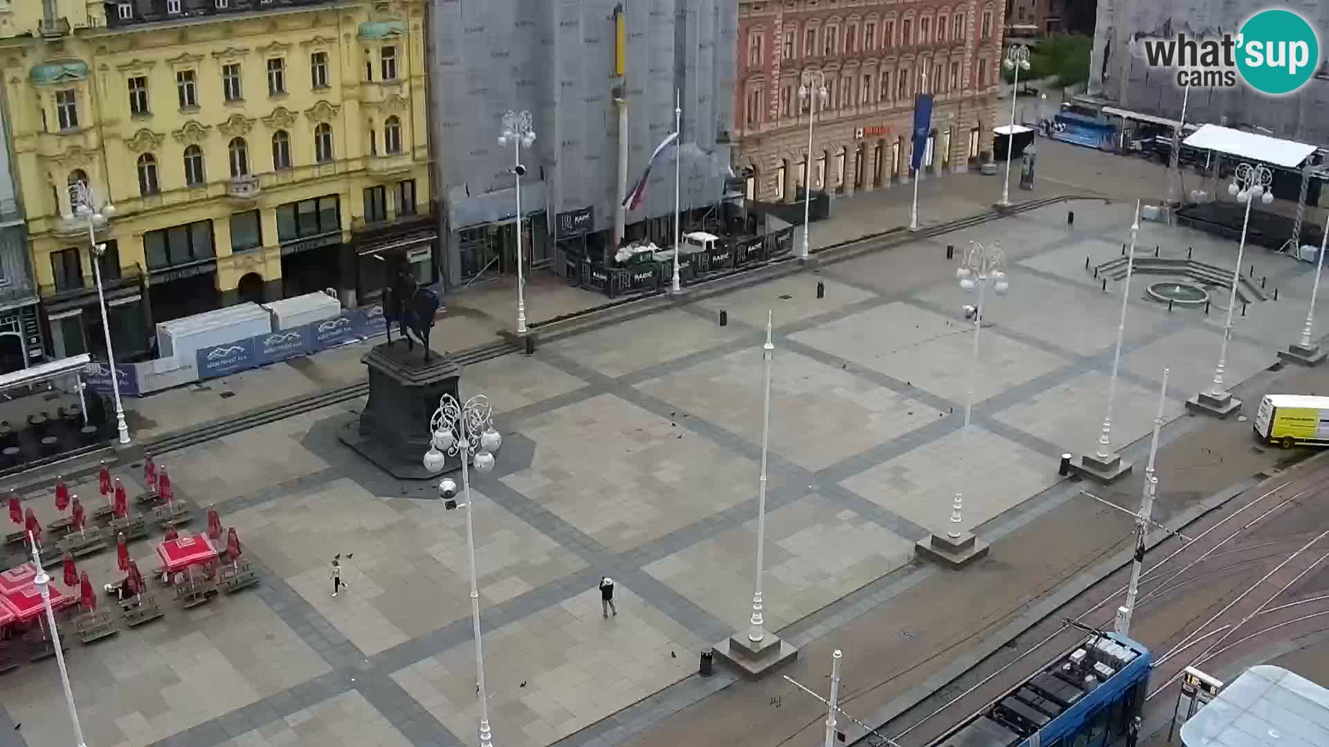 Ban Jelačić Platz Live webcam Zagreb – Hotel Dubrovnik