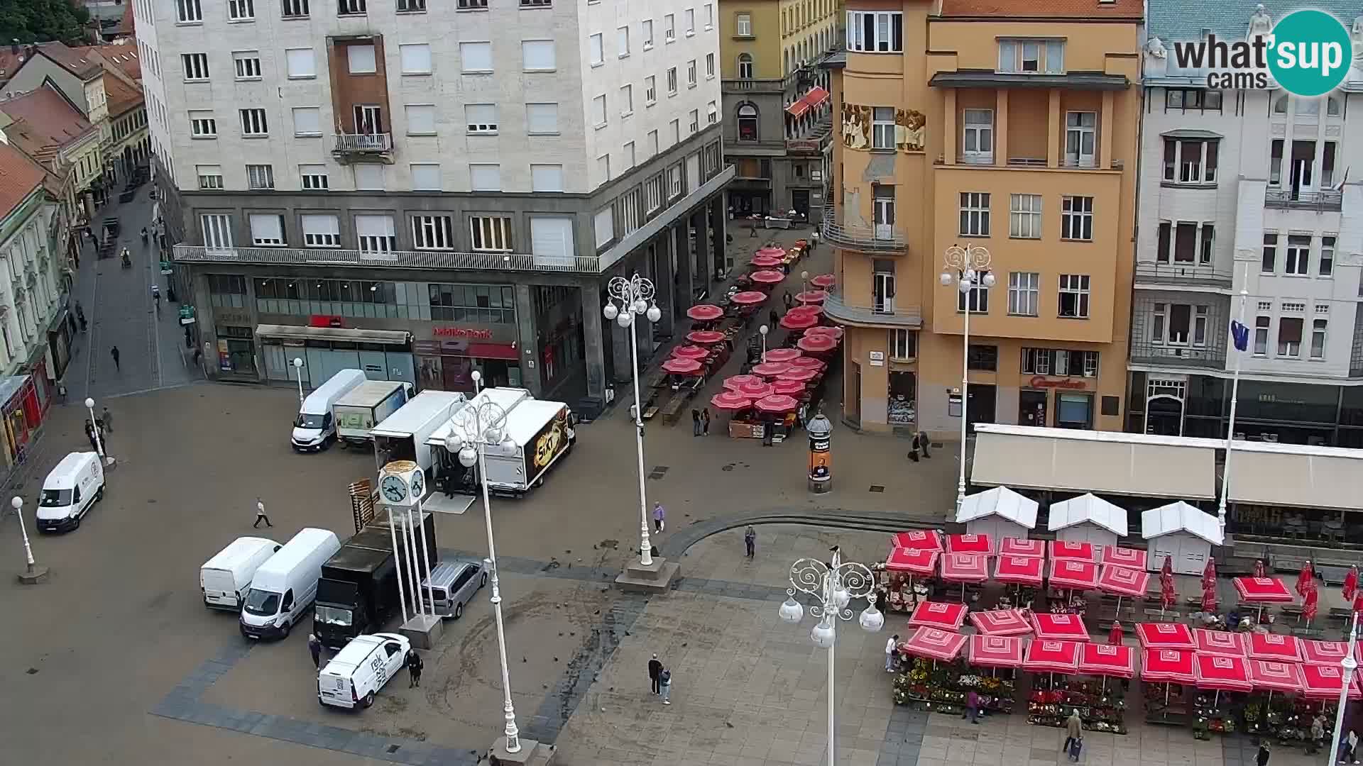 Ban Jelačić Platz Live webcam Zagreb – Hotel Dubrovnik