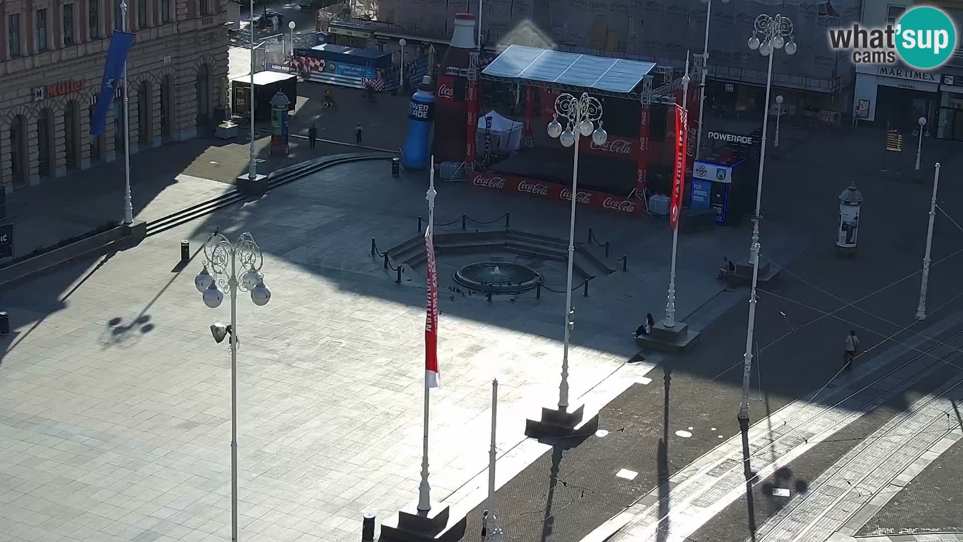 LIVE Webcam Zagreb Hotel Dubrovnik | Ban Jelačić square
