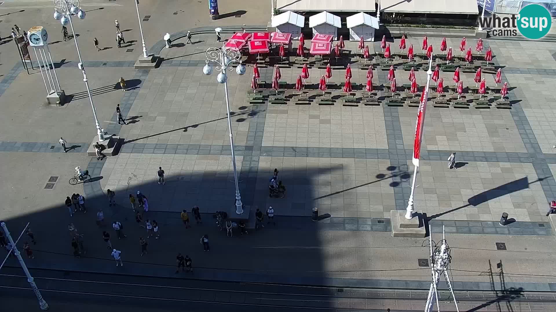 LIVE Webcam Zagreb Hotel Dubrovnik | Ban Jelačić square