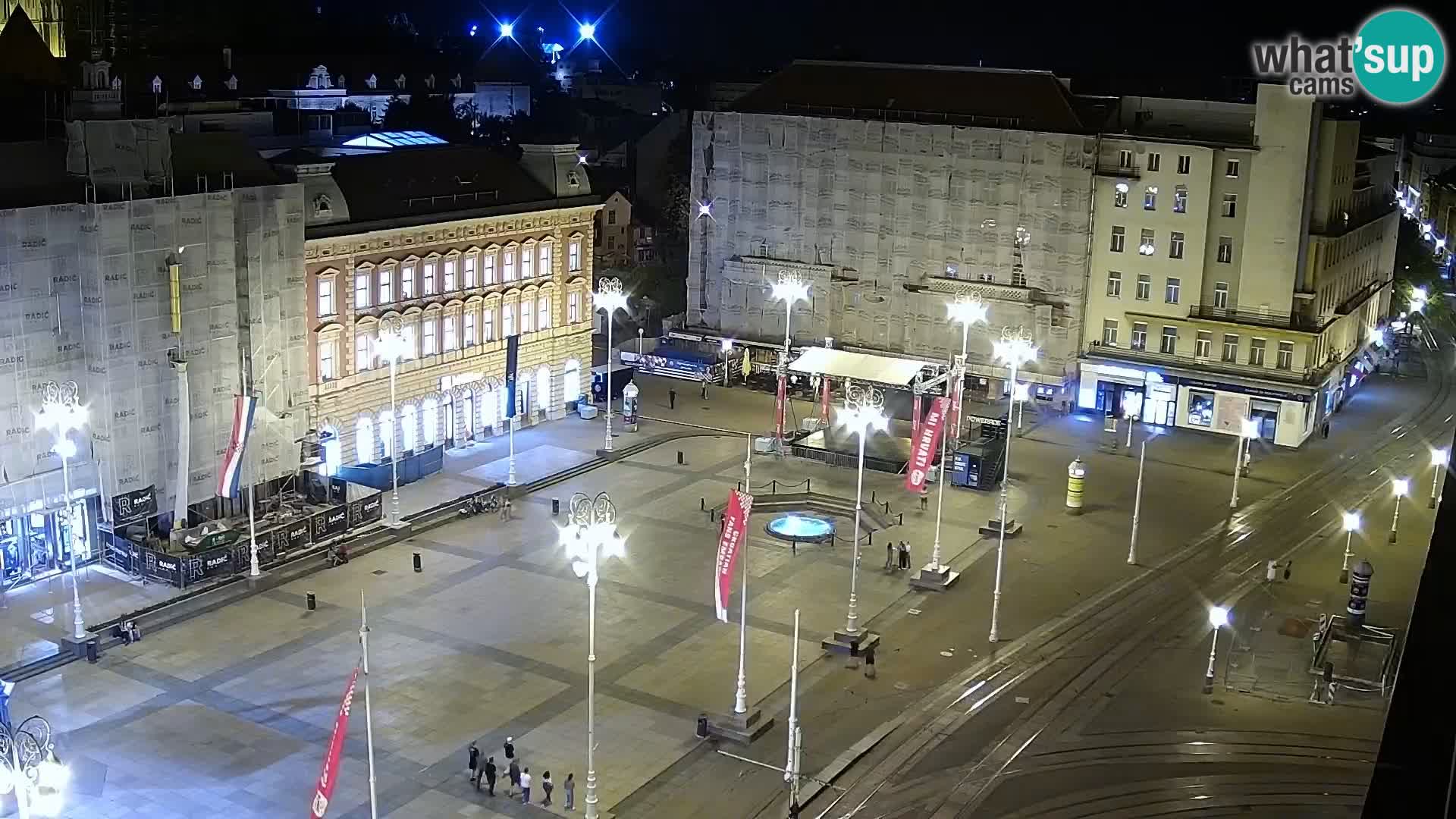 Ban Jelačić Platz Live webcam Zagreb – Hotel Dubrovnik