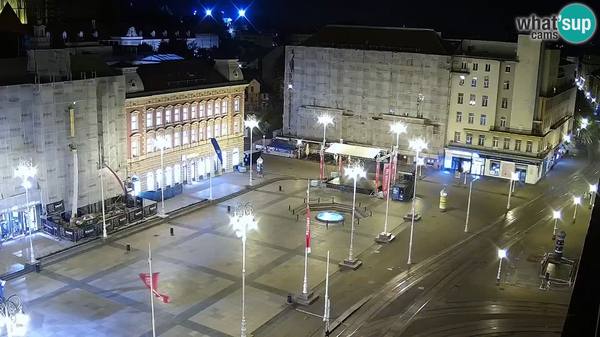 Ban Jelačić Platz Live webcam Zagreb – Hotel Dubrovnik
