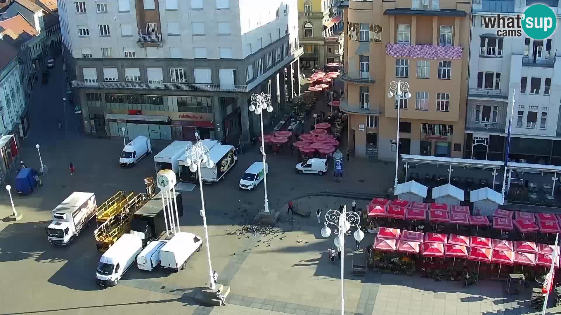 Ban Jelačić Platz Live webcam Zagreb – Hotel Dubrovnik