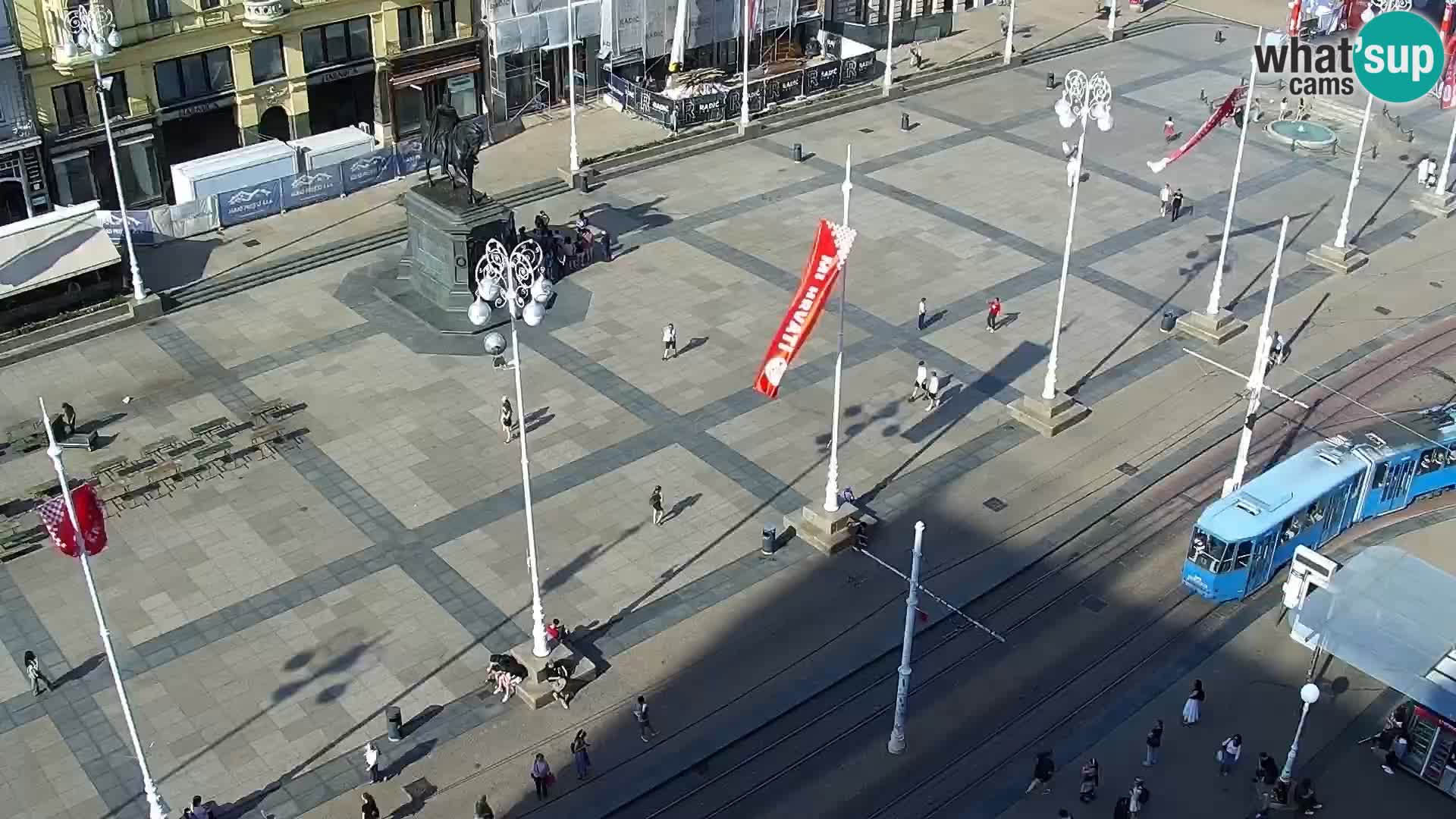 LIVE Webcam Zagreb Hotel Dubrovnik | Ban Jelačić square