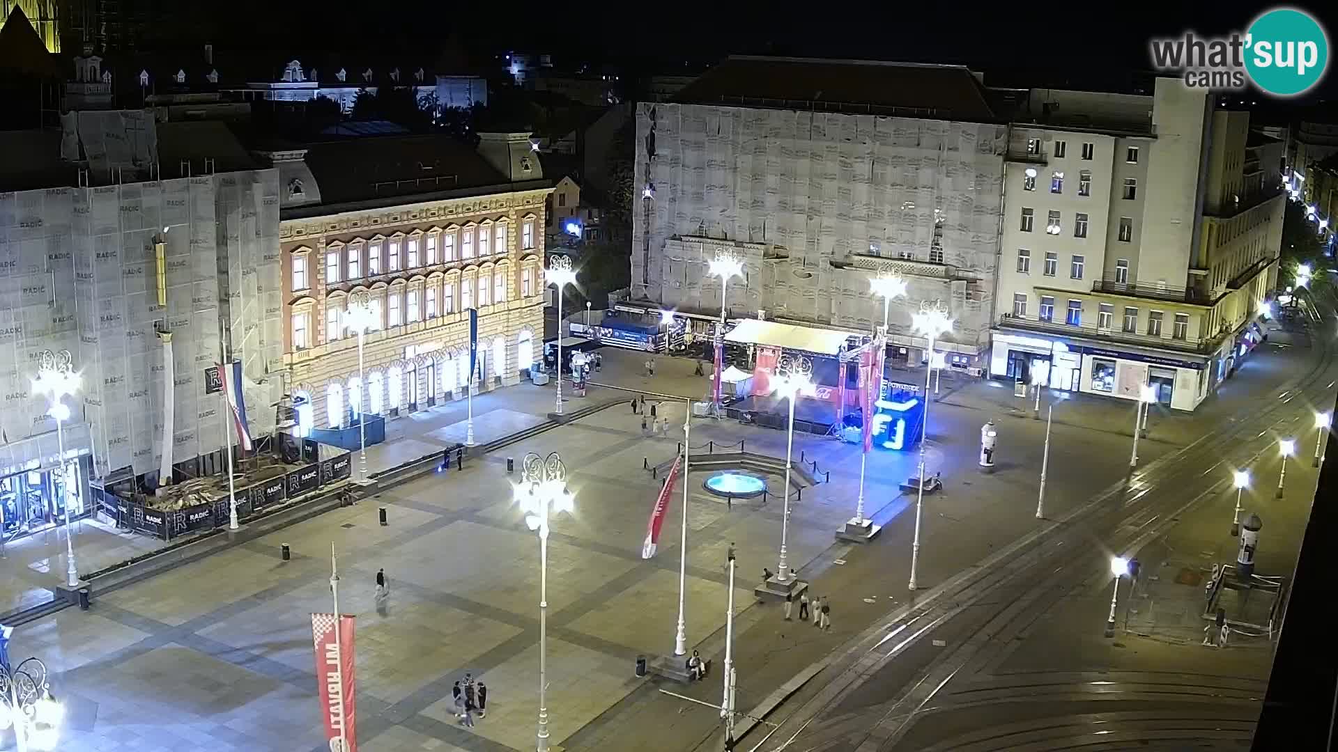 LIVE Webcam Zagreb Hotel Dubrovnik | Ban Jelačić square