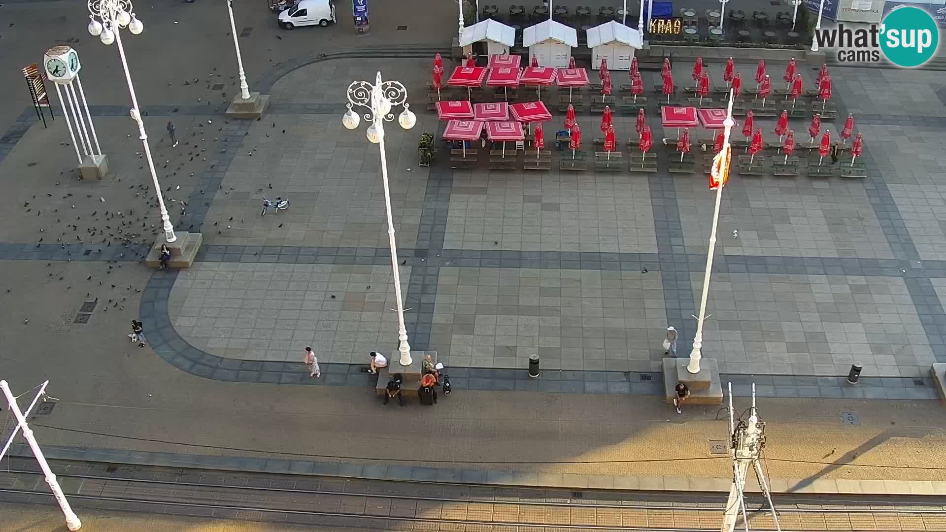 Plaza Ban Jelačić camera en vivo Zagreb – Hotel Dubrovnik