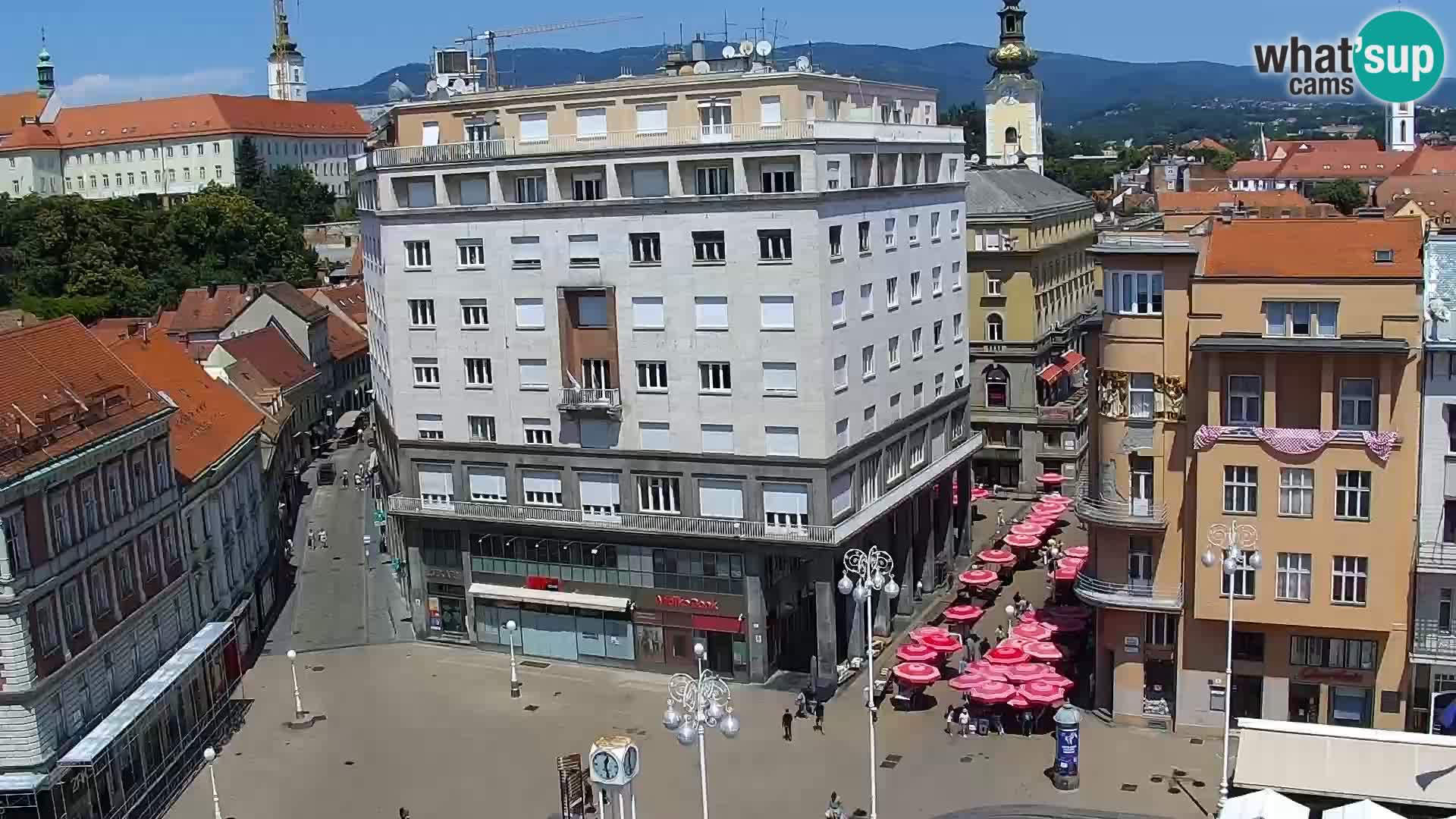 Ban Jelačić live cam Zagreb – Hotel Dubrovnik