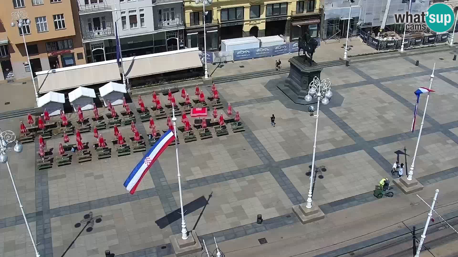 LIVE Webcam Zagreb Hotel Dubrovnik | Ban Jelačić square