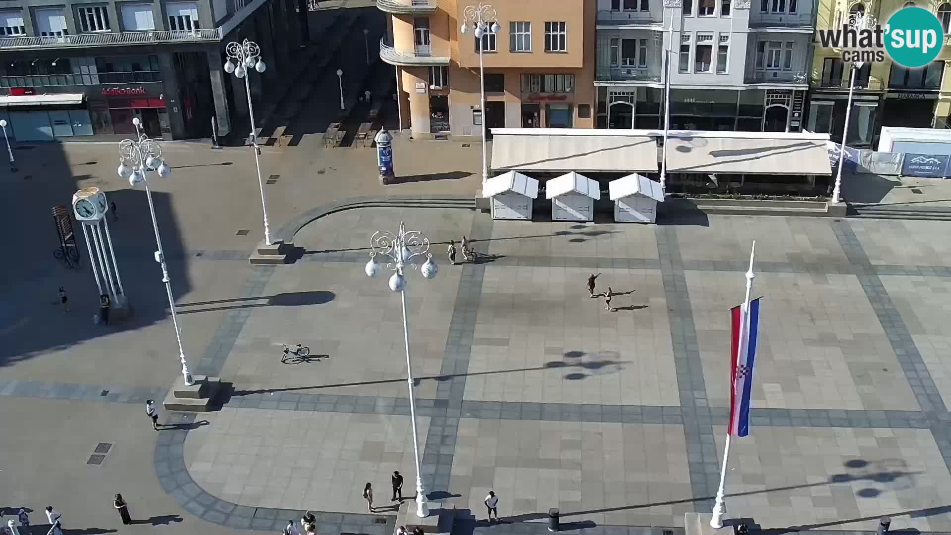 LIVE Webcam Zagreb Hotel Dubrovnik | Ban Jelačić square