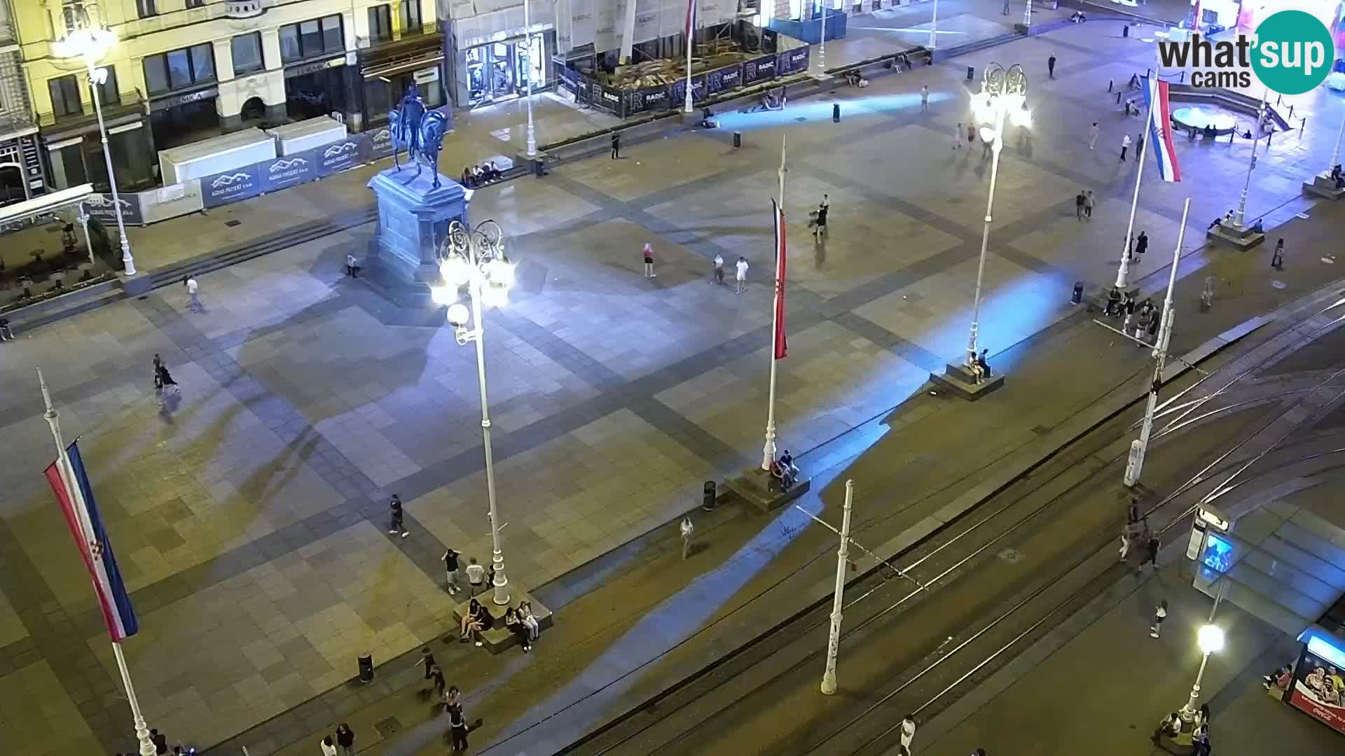 Ban Jelačić Platz Live webcam Zagreb – Hotel Dubrovnik