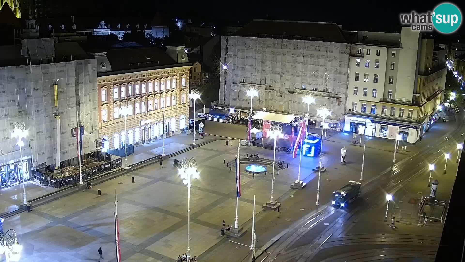 Ban Jelačić live cam Zagreb – Hotel Dubrovnik