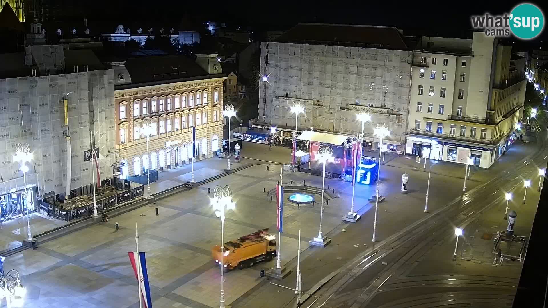 Ban Jelačić live cam Zagreb – Hotel Dubrovnik