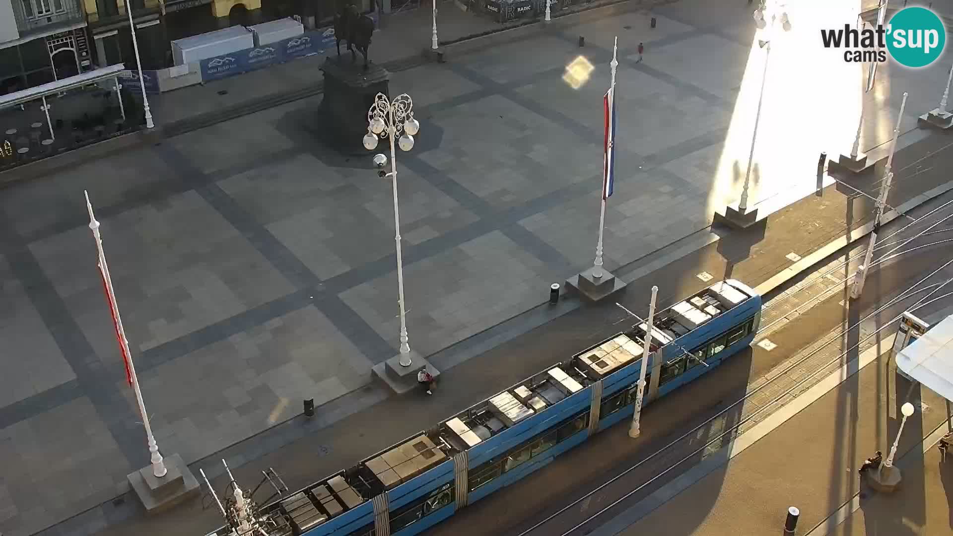 LIVE Webcam Zagreb Hotel Dubrovnik | Ban Jelačić square