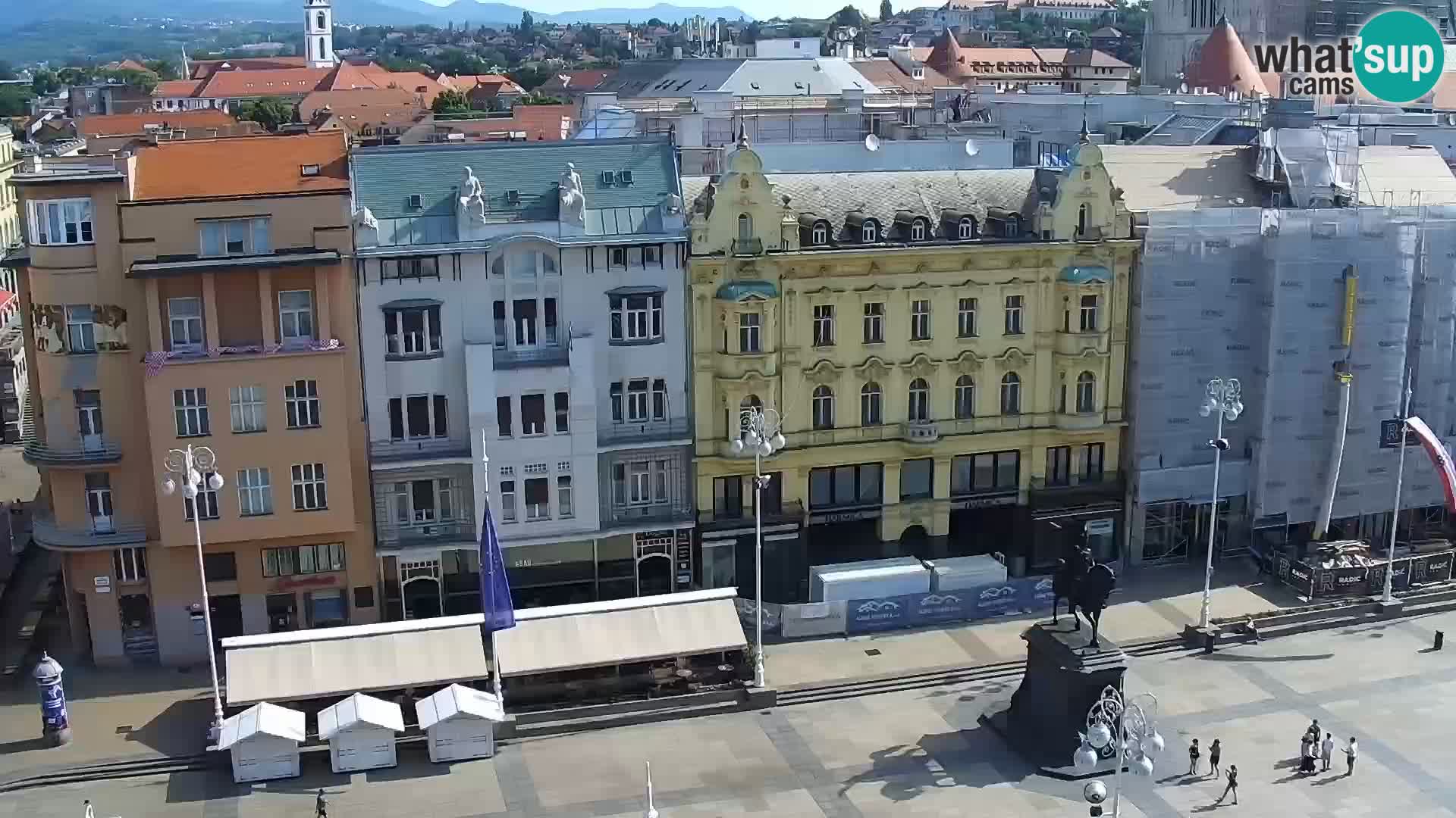 Ban Jelačić live cam Zagreb – Hotel Dubrovnik