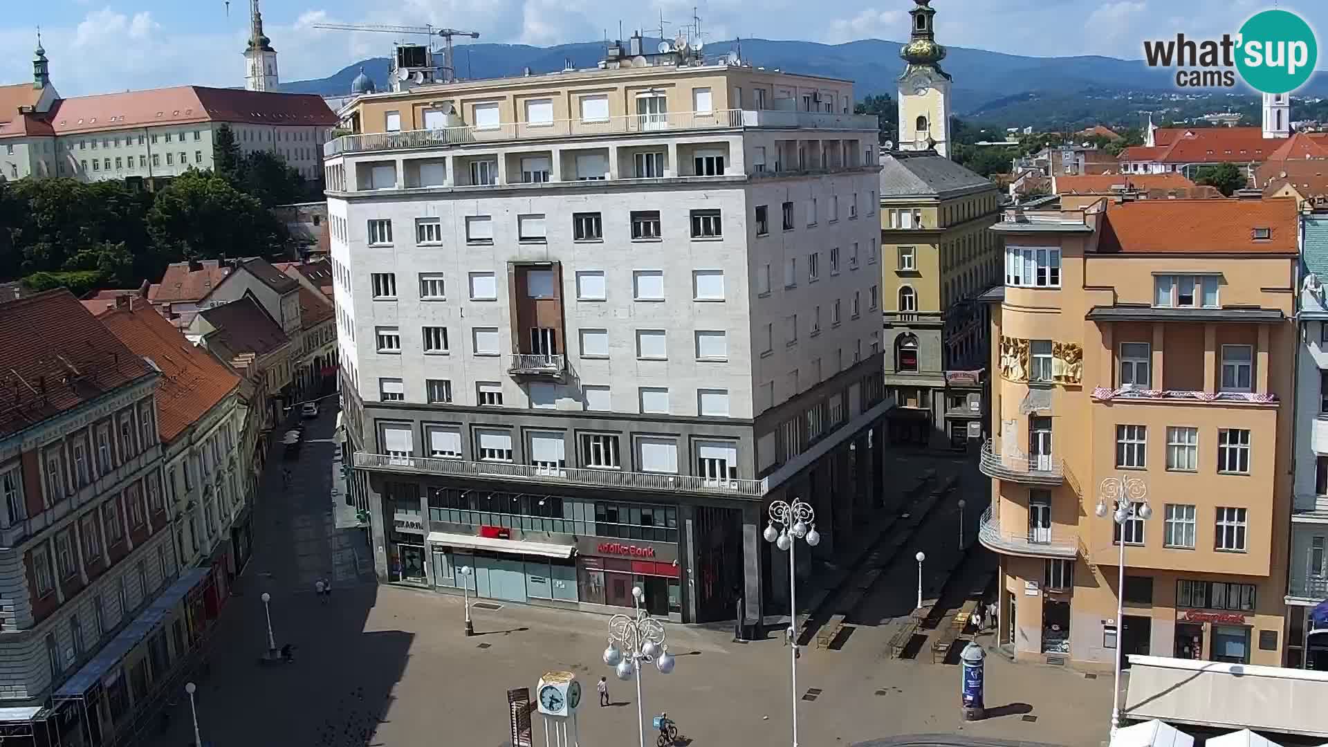 Piazza Ban Jelačić livecam Zagreb – Hotel Dubrovnik