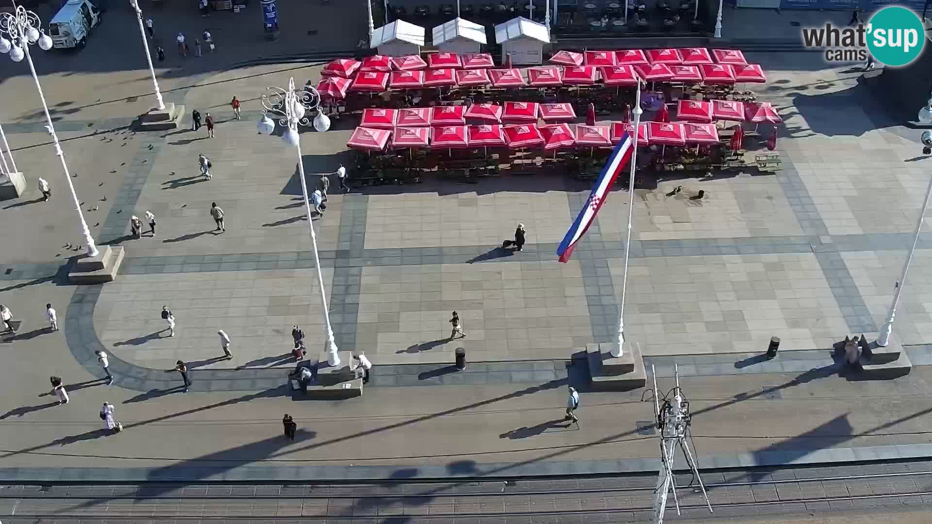 Ban Jelačić Platz  Live webcam Zagreb – Hotel Dubrovnik