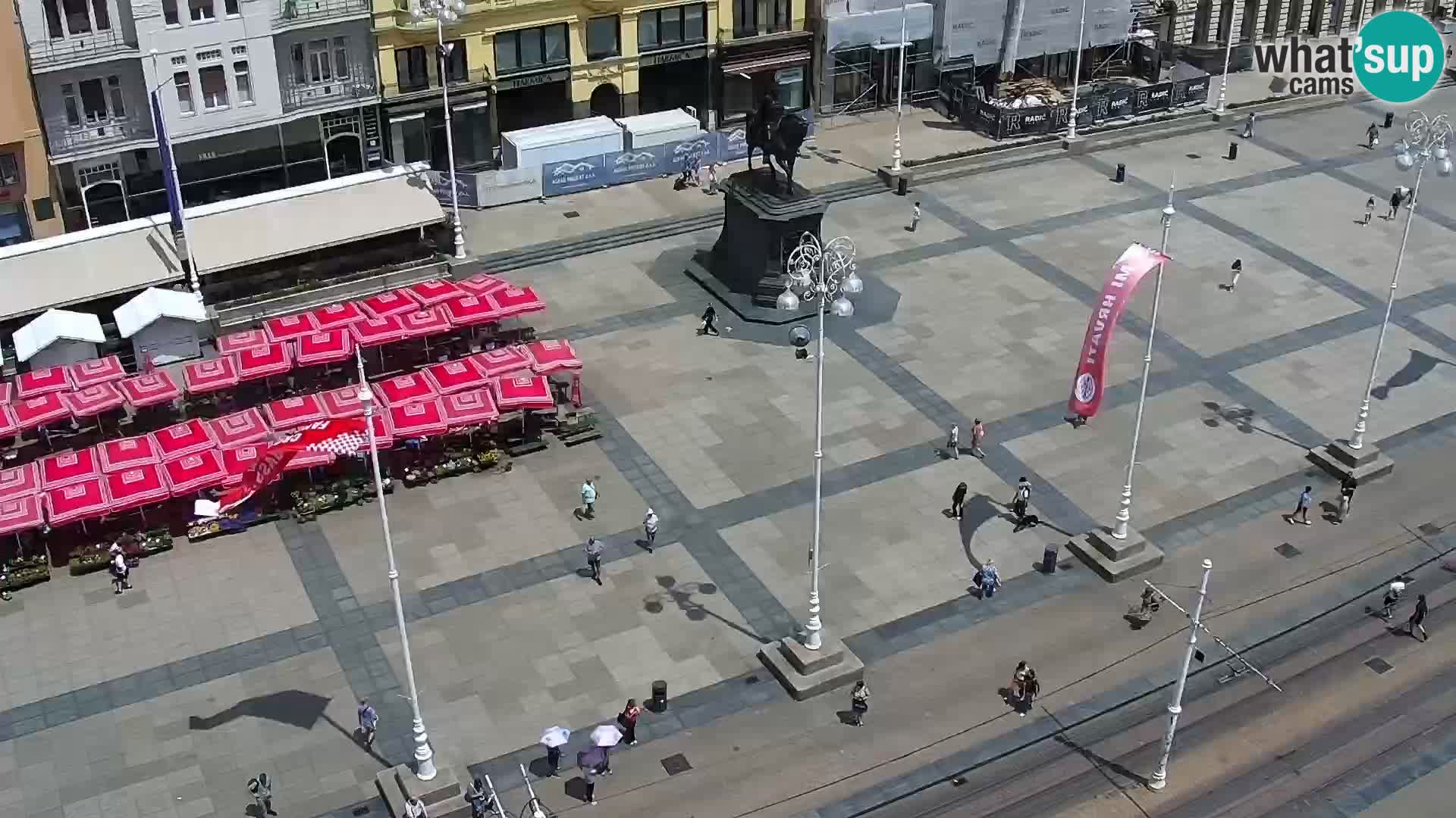 Ban Jelačić live cam Zagreb – Hotel Dubrovnik