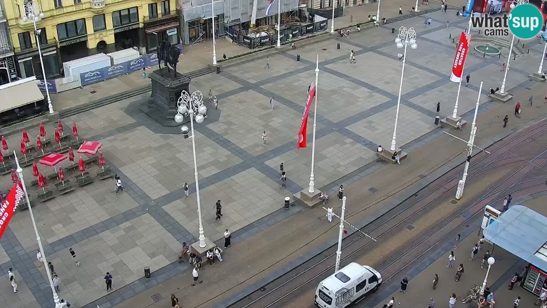 Ban Jelačić live cam Zagreb – Hotel Dubrovnik