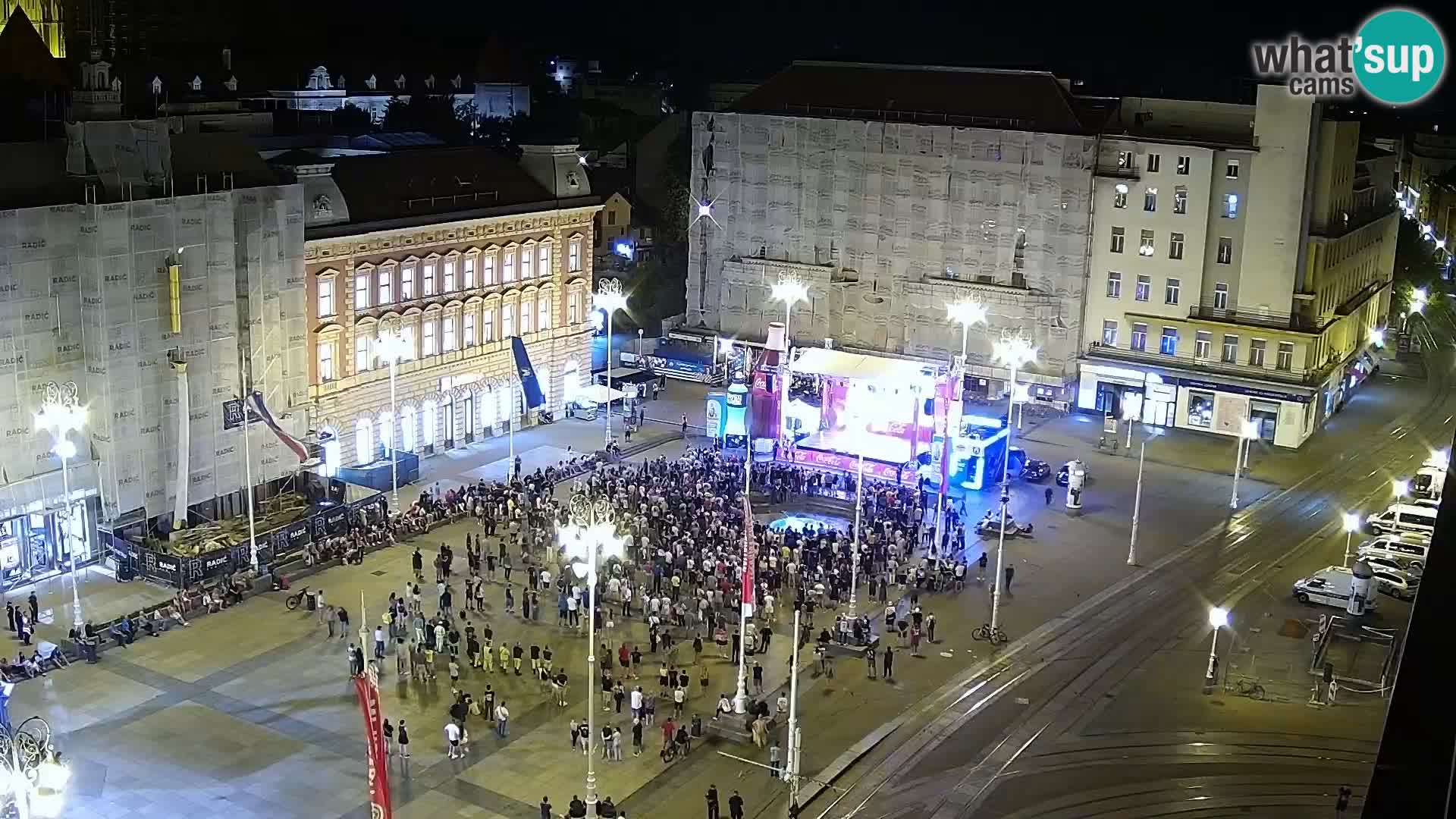 Ban Jelačić live cam Zagreb – Hotel Dubrovnik