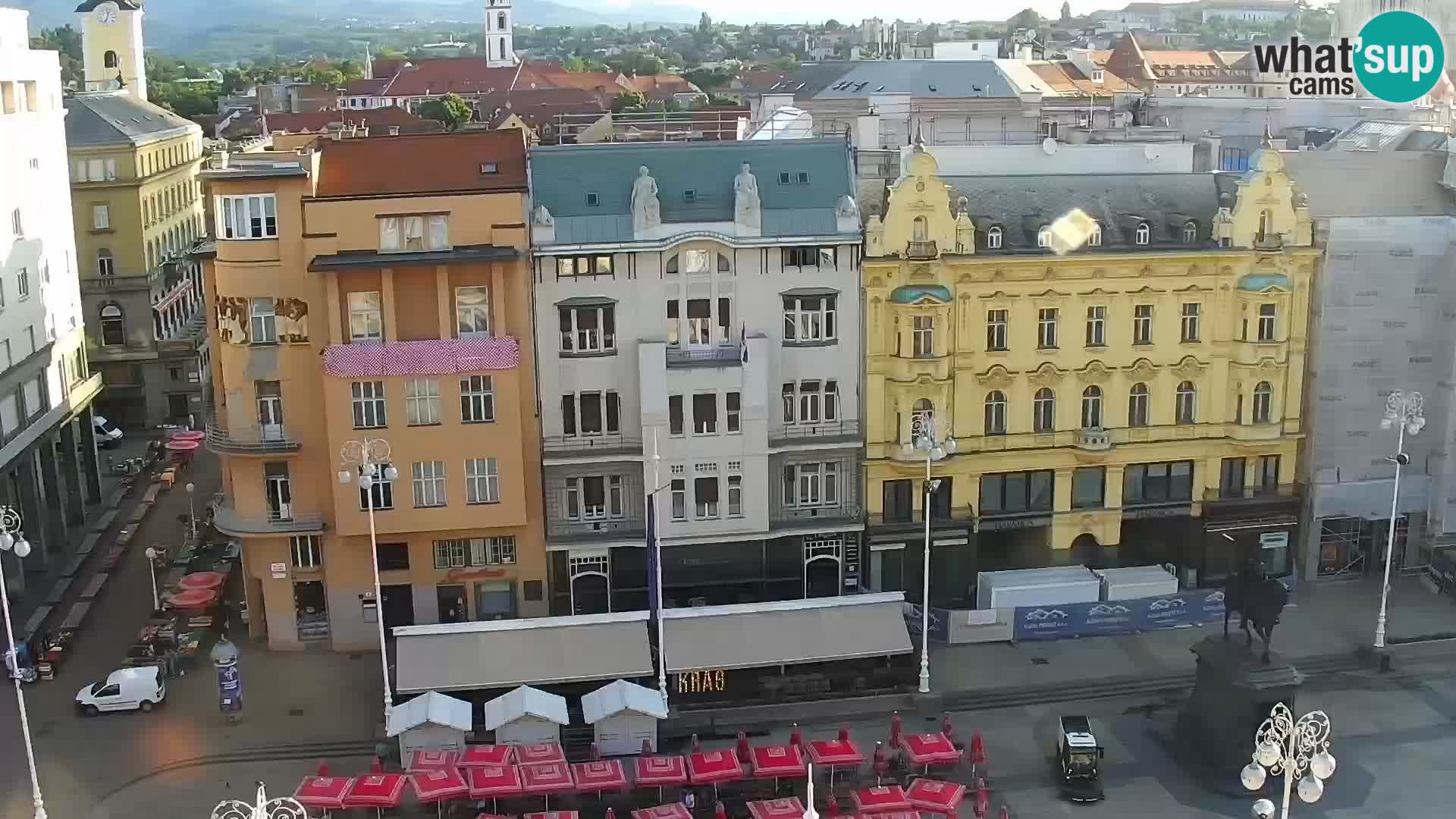 Ban Jelačić Platz Live webcam Zagreb – Hotel Dubrovnik