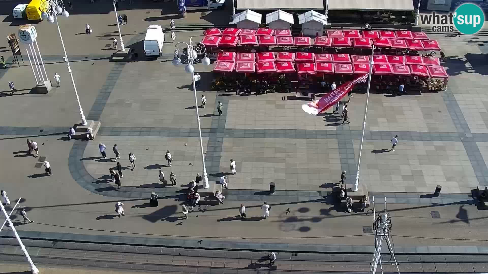 Ban Jelačić Platz Live webcam Zagreb – Hotel Dubrovnik