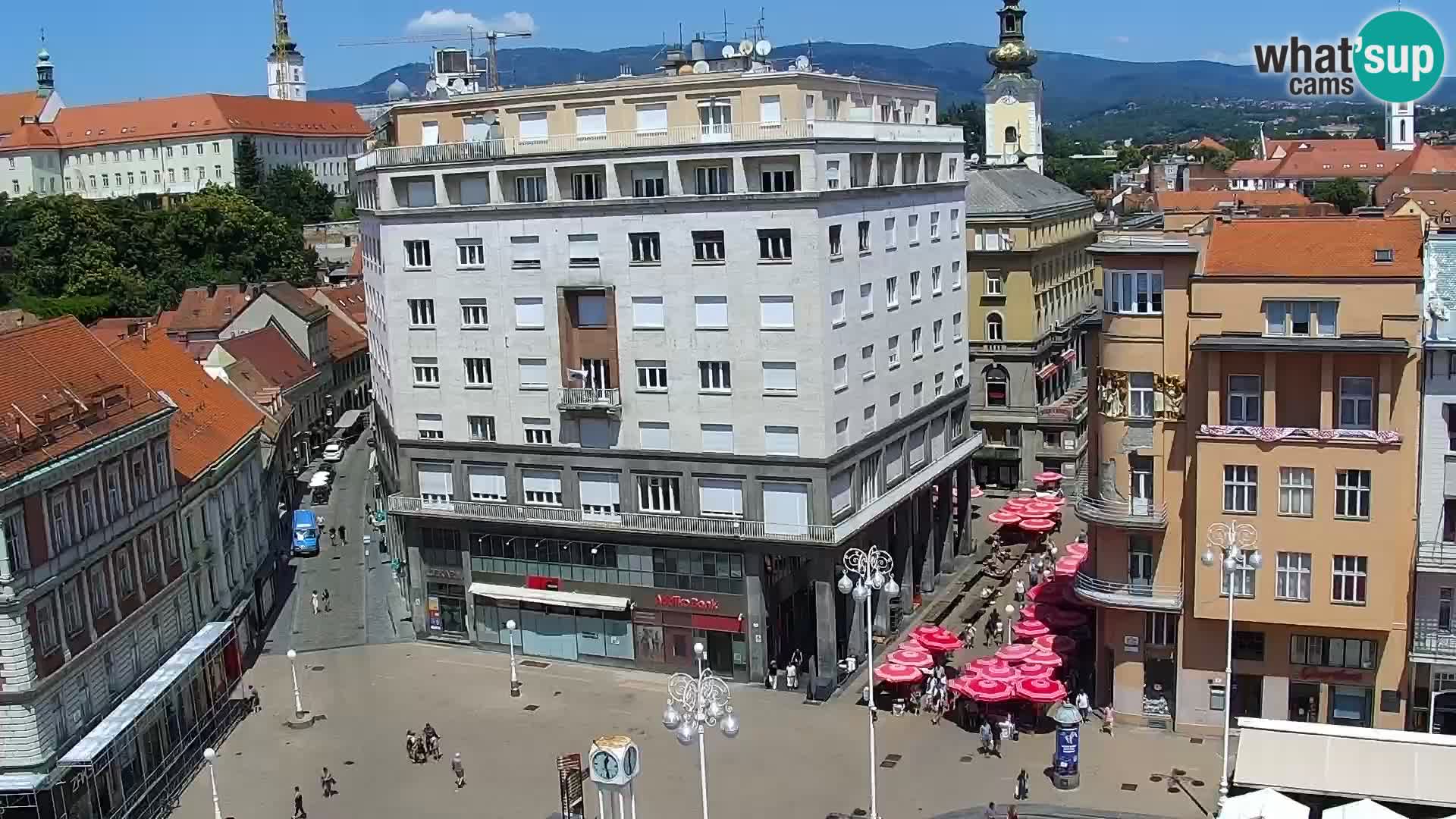 Webcam Zagreb – Carré Ban Jelačić