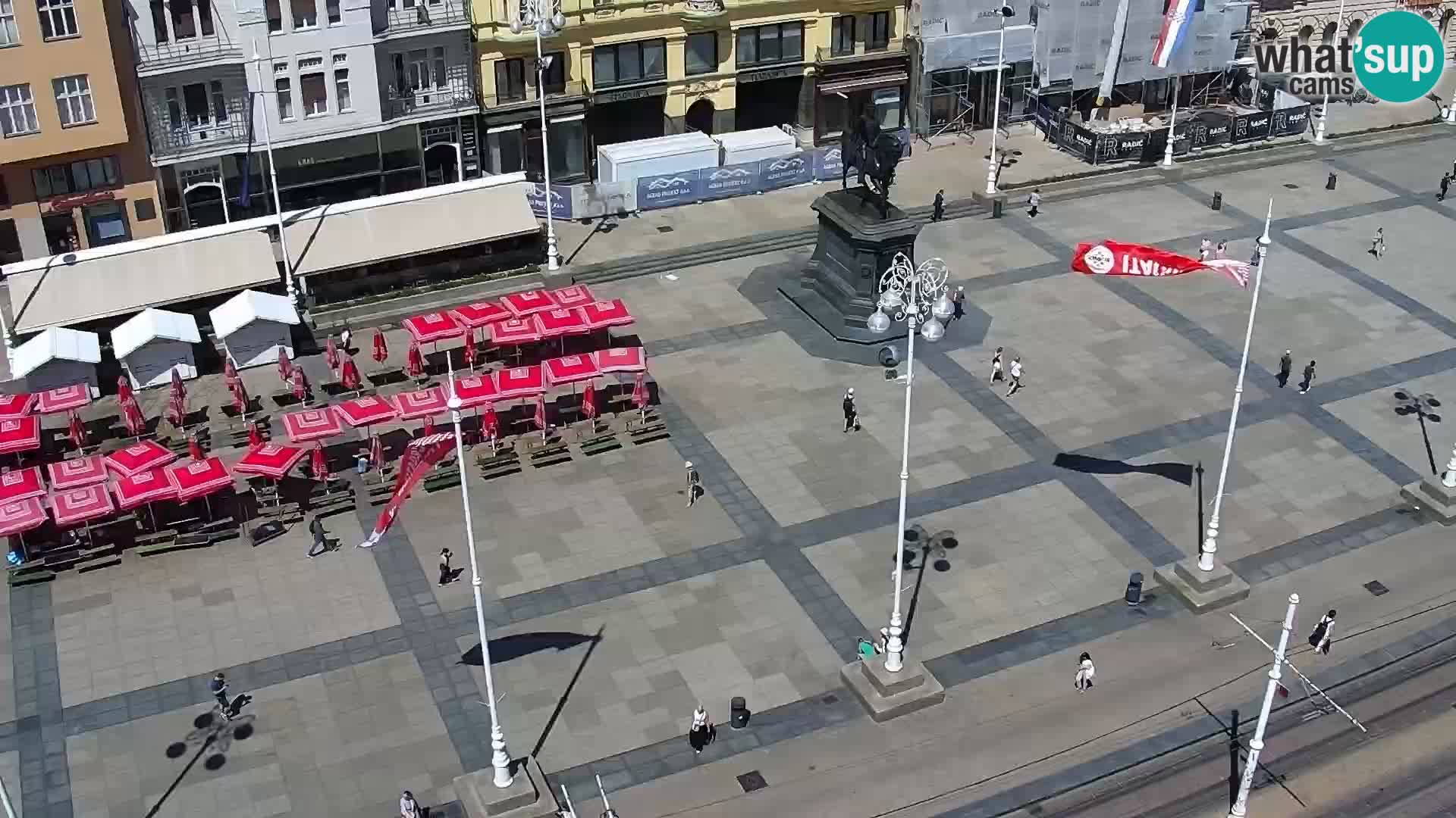 Ban Jelačić live cam Zagreb – Hotel Dubrovnik