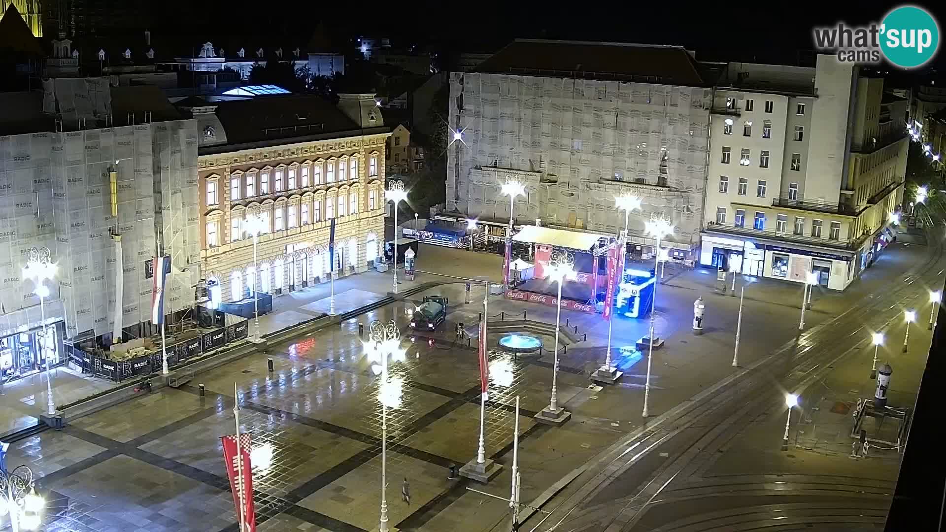 Ban Jelačić live cam Zagreb – Hotel Dubrovnik