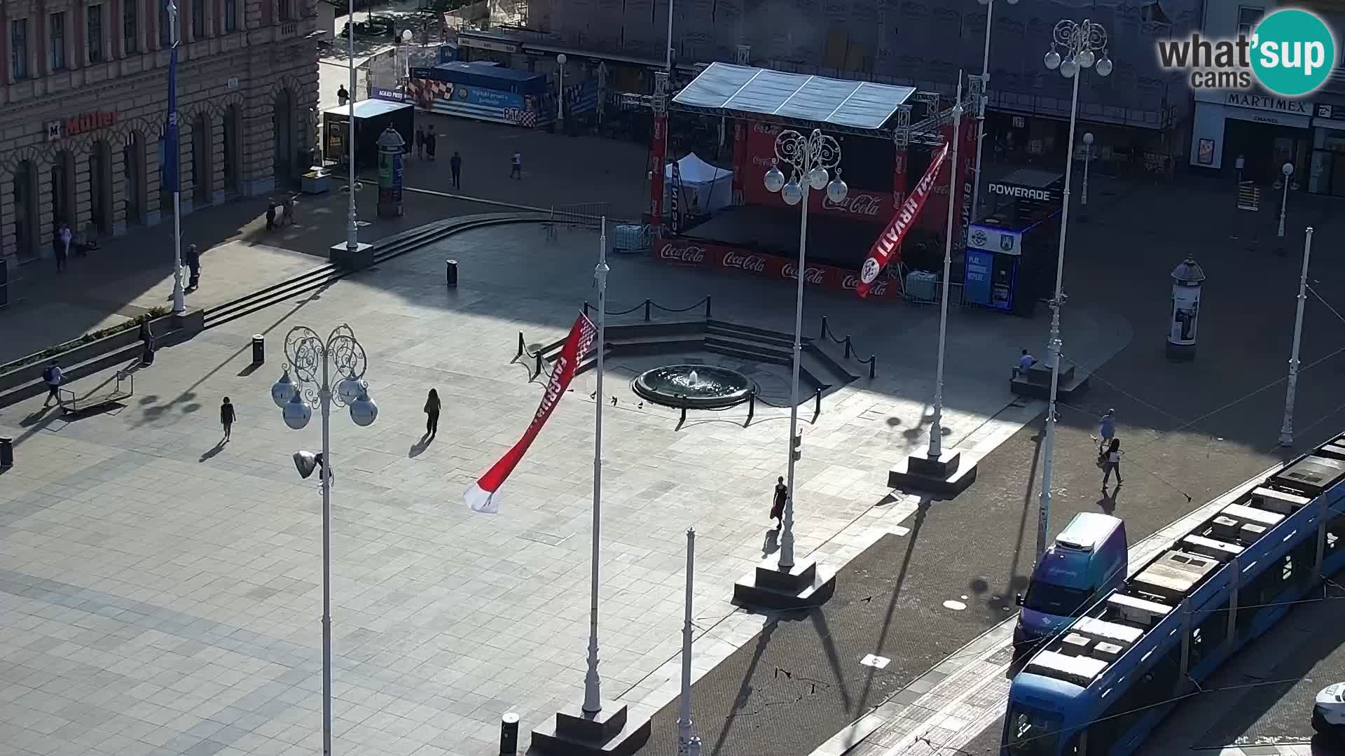 Ban Jelačić live cam Zagreb – Hotel Dubrovnik