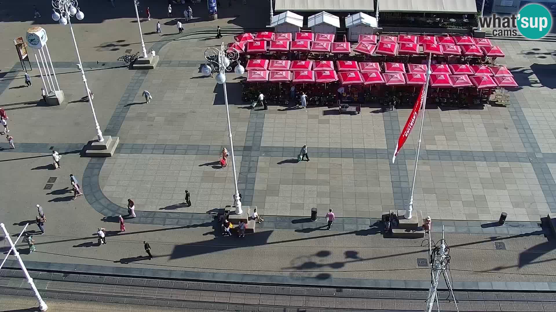 LIVE Webcam Zagreb Hotel Dubrovnik | Ban Jelačić square