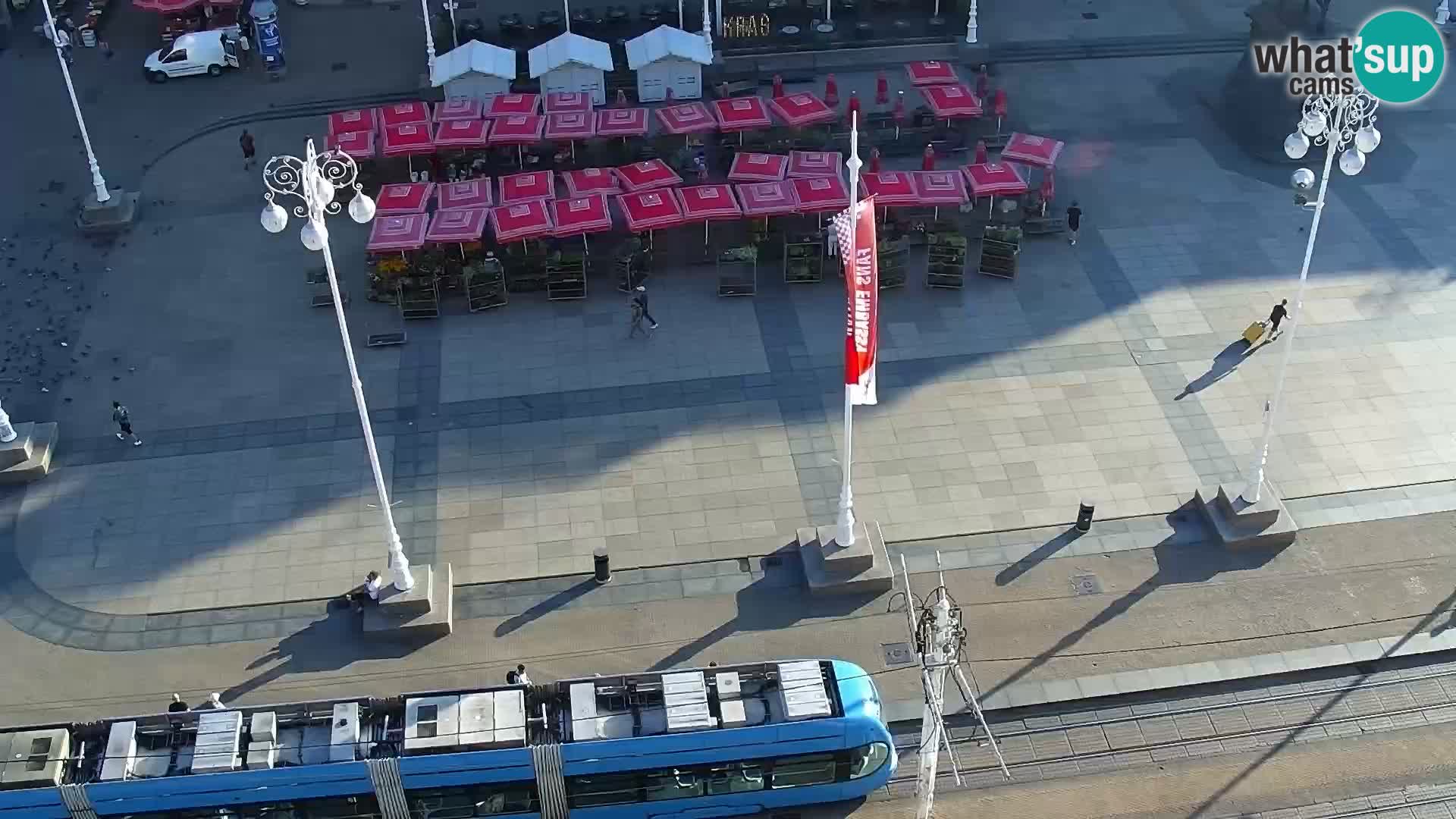 Ban Jelačić live cam Zagreb – Hotel Dubrovnik