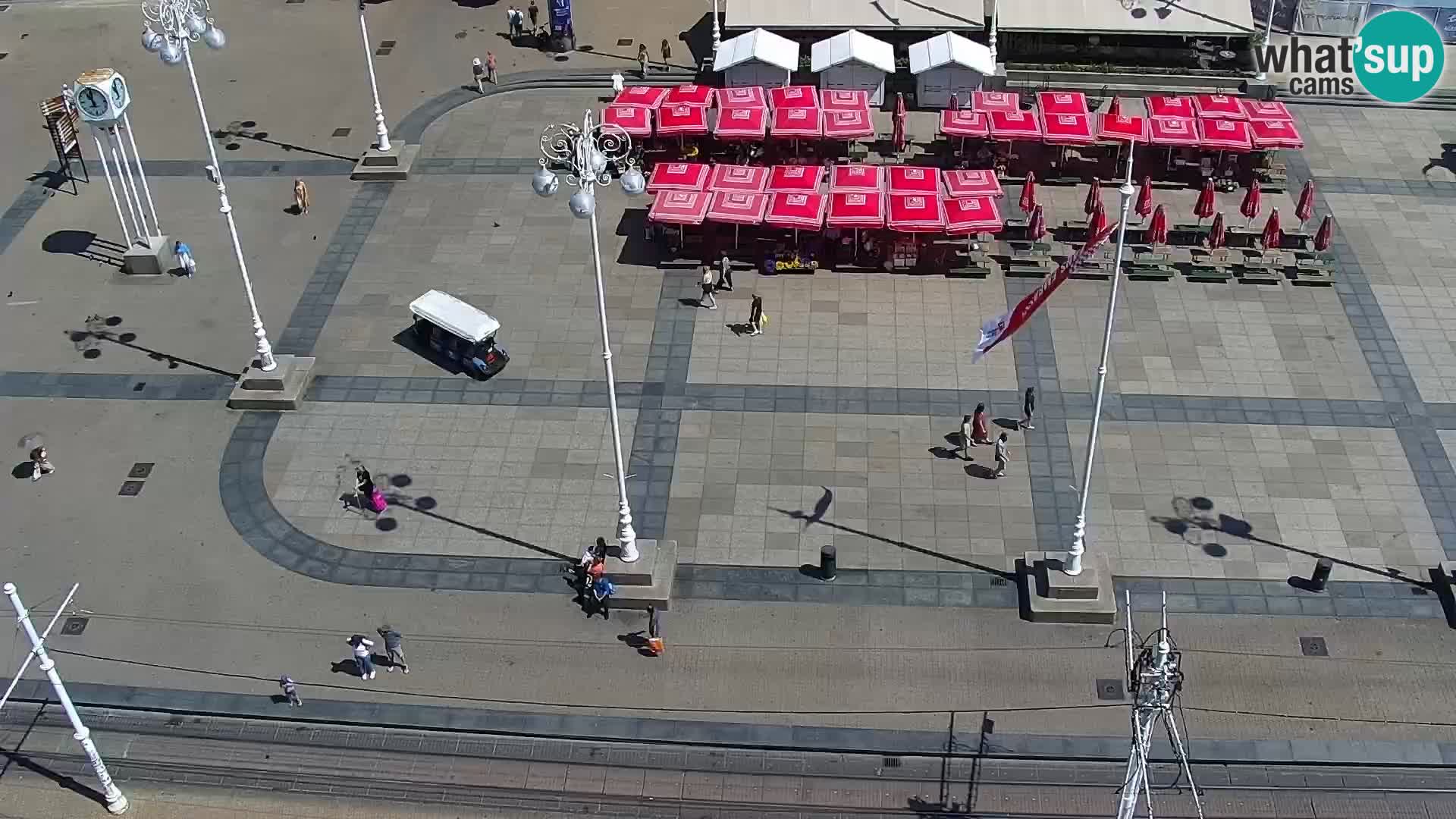 Ban Jelačić live cam Zagreb – Hotel Dubrovnik