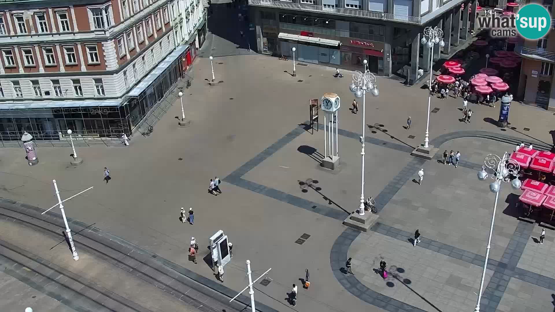 Piazza Ban Jelačić livecam Zagreb – Hotel Dubrovnik