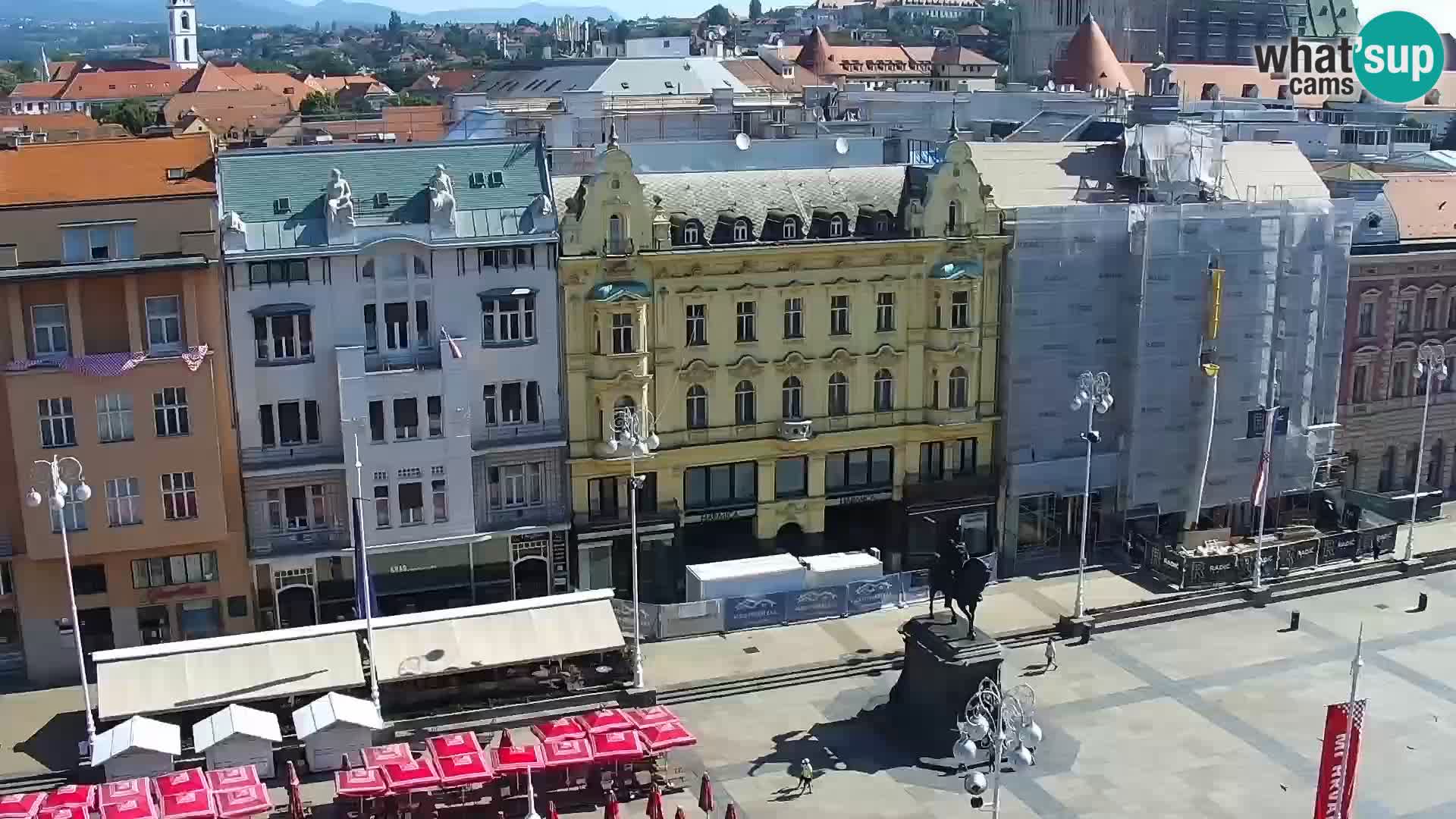 Ban Jelačić live cam Zagreb – Hotel Dubrovnik